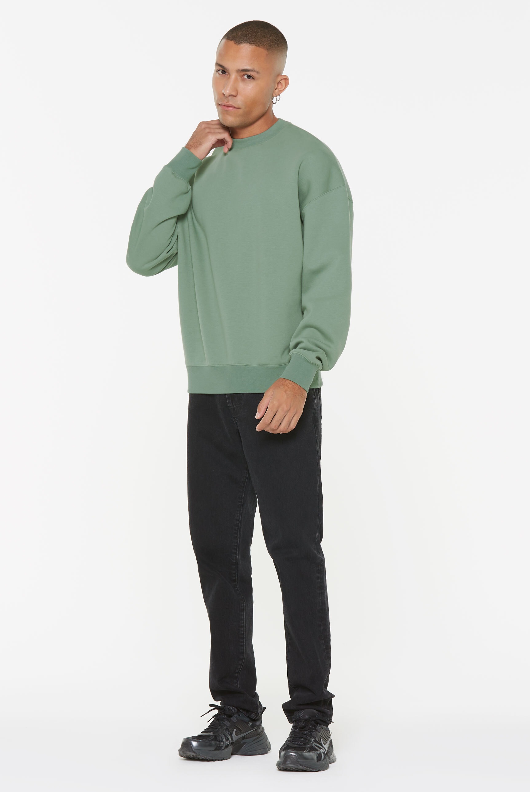 Harlem Soul Sweater, mit überschnittenen Schultern
