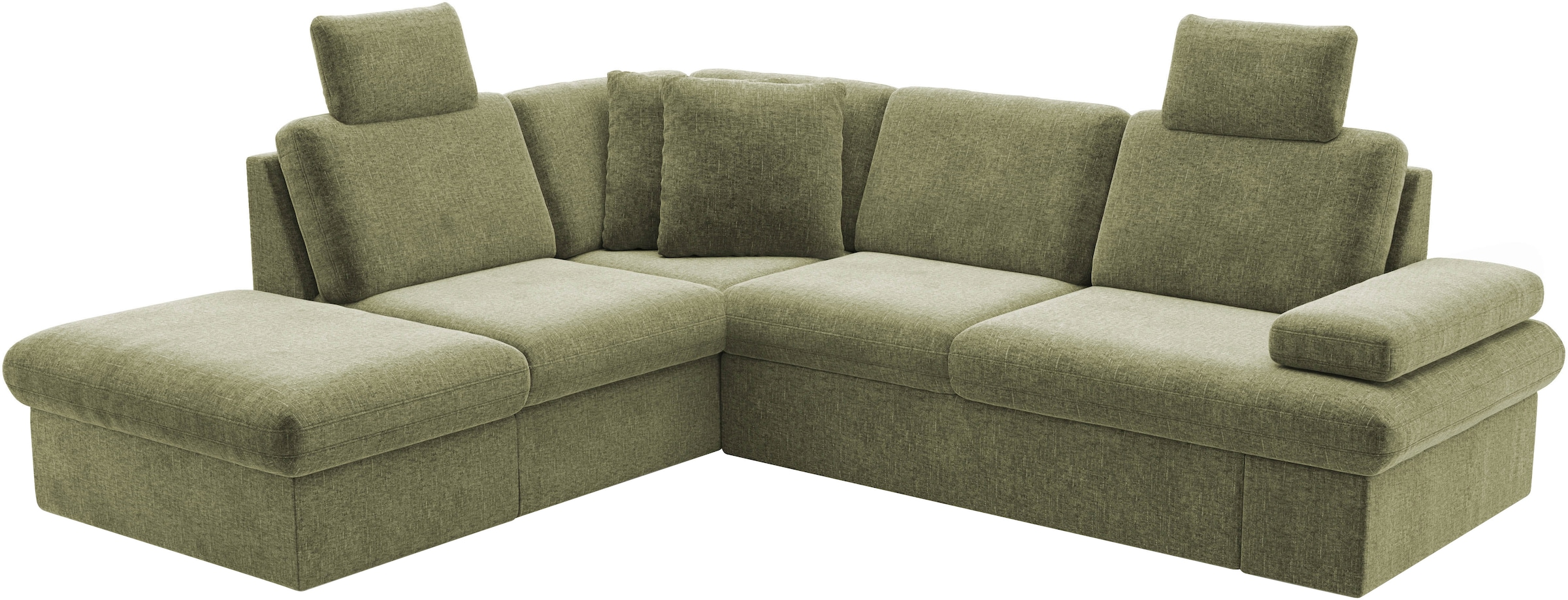 sit&more Ecksofa »Moreno«, mit Armteilverstellung,wahlweise mit Bettfunktion