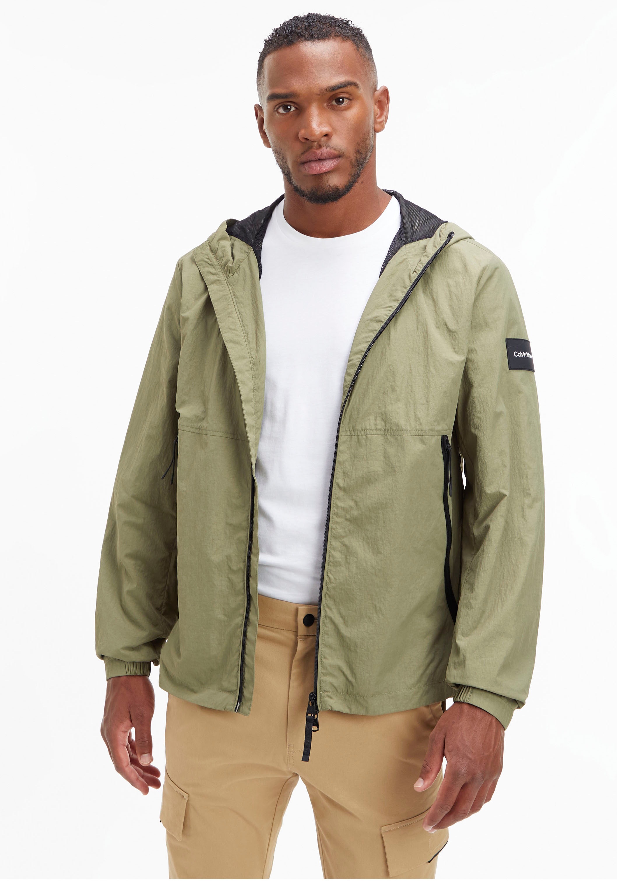 Calvin Klein Blouson »CRINKLE NYLON BLOUSON W. HOOD«, mit Kapuze, mit Calvin Klein... kaufen