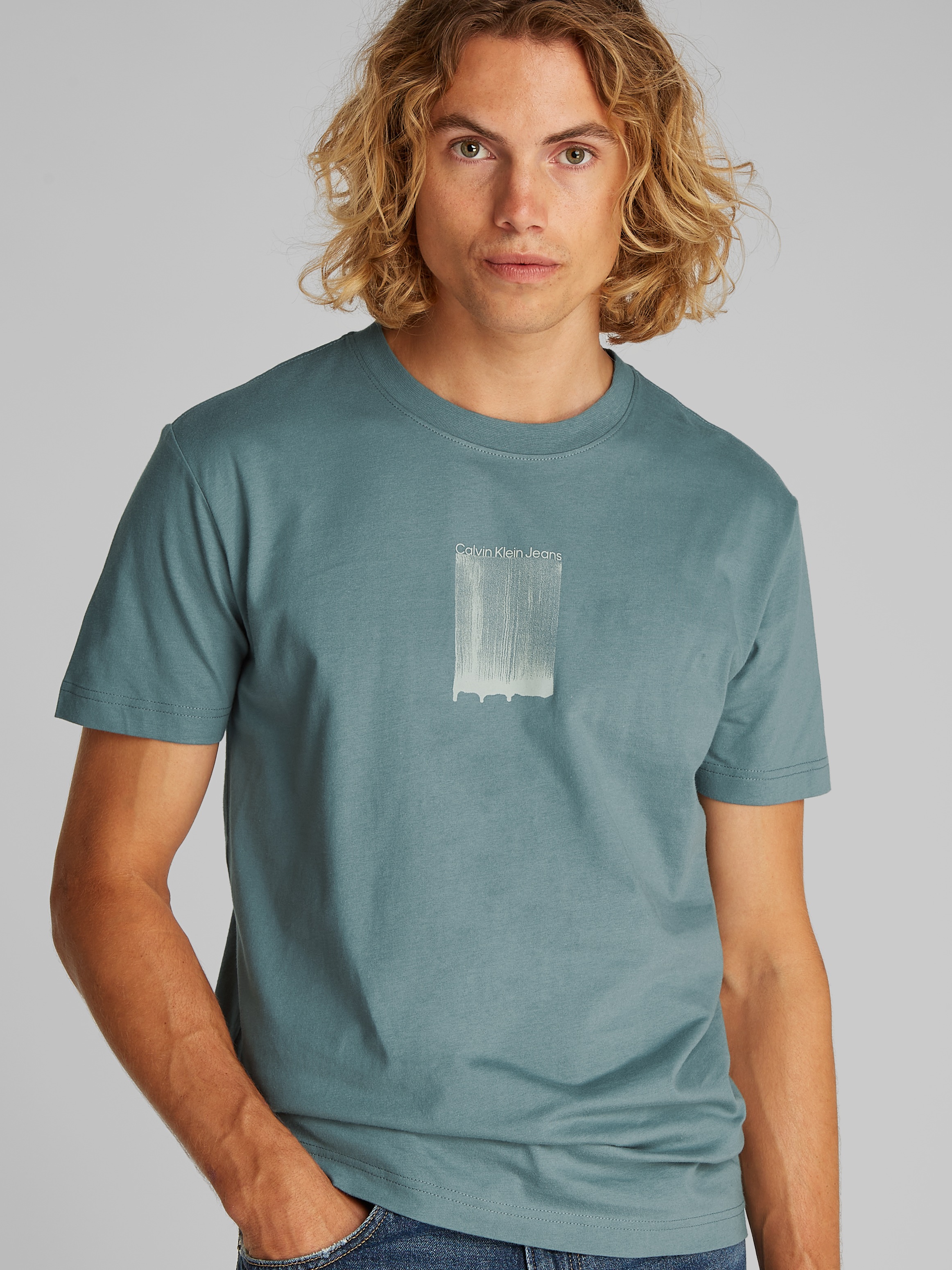 Calvin Klein Jeans T-Shirt "BRUSH STROKE GRAPHIC TEE", mit Logodruck günstig online kaufen