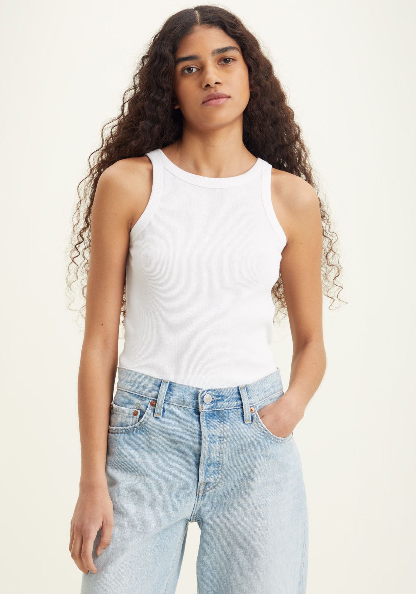 Levis Tanktop "ESSENTIAL RACER TANK" Slim Fit günstig online kaufen