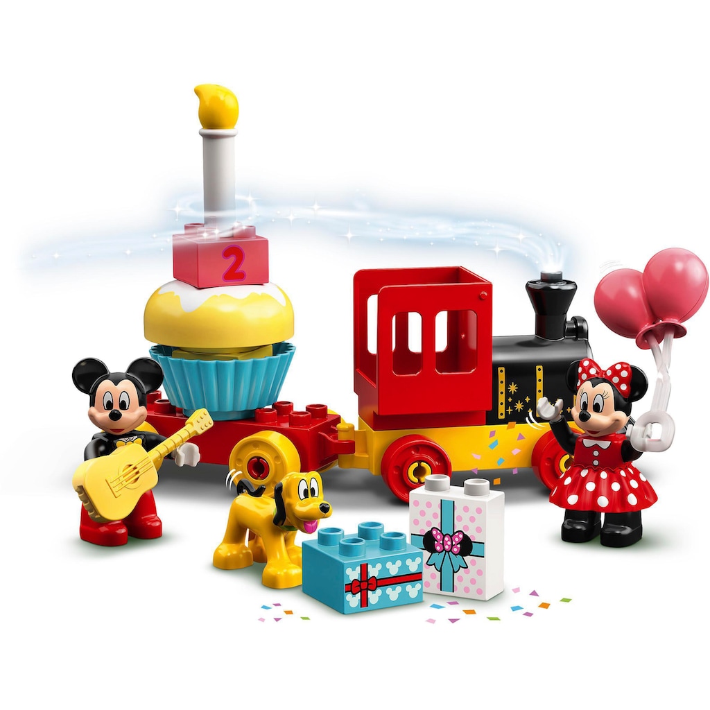 LEGO® Konstruktionsspielsteine »Mickys und Minnies Geburtstagszug (10941), LEGO® DUPLO® Disney™«, (22 St.)