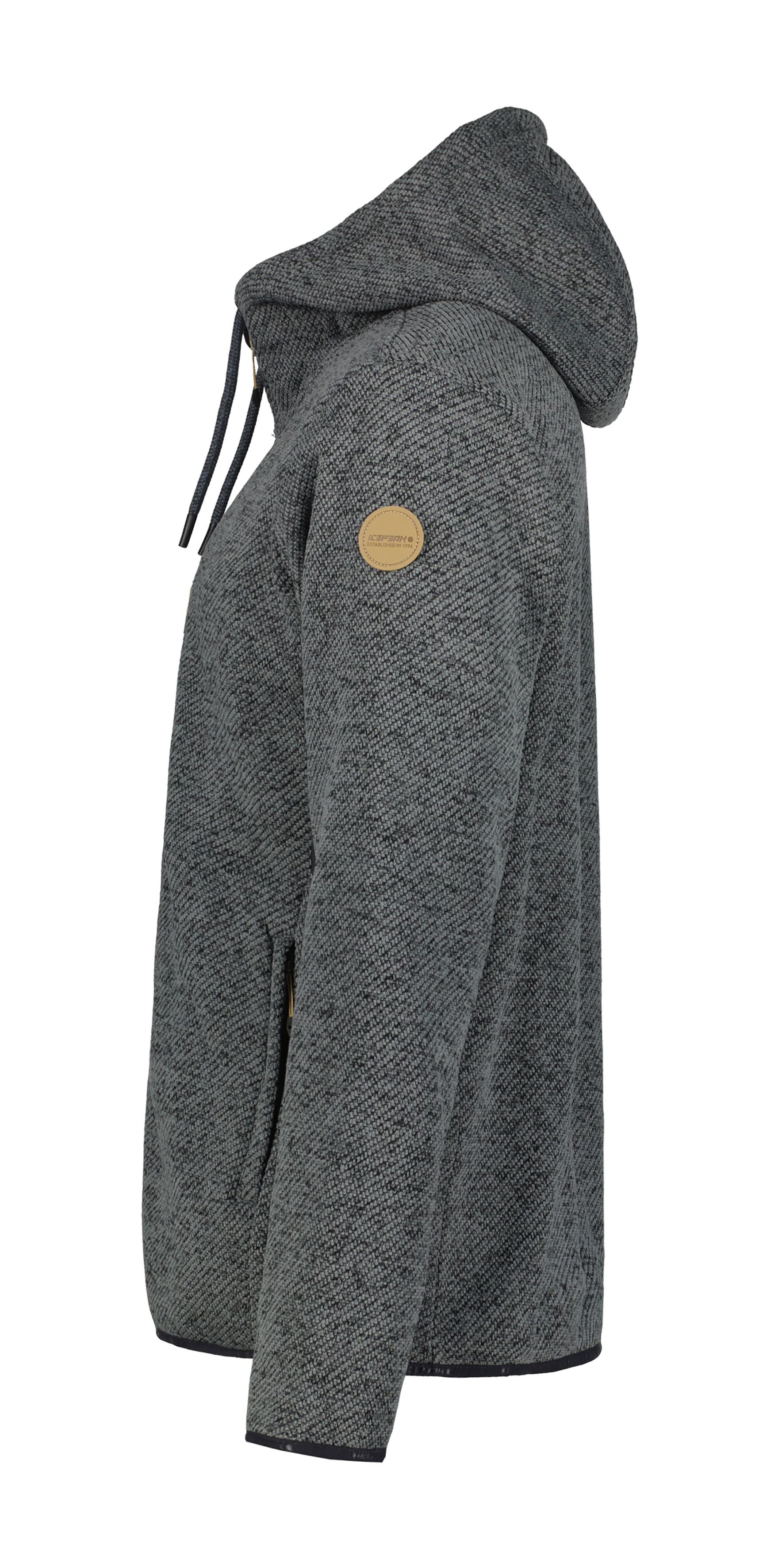 Thumbnail - Icepeak Funktionsjacke "H FLEECEJACKE MANAWA" 1 Stk. tlg. mit Kapuze mit Kapuze und Kordelzug, hochschließender Kragen