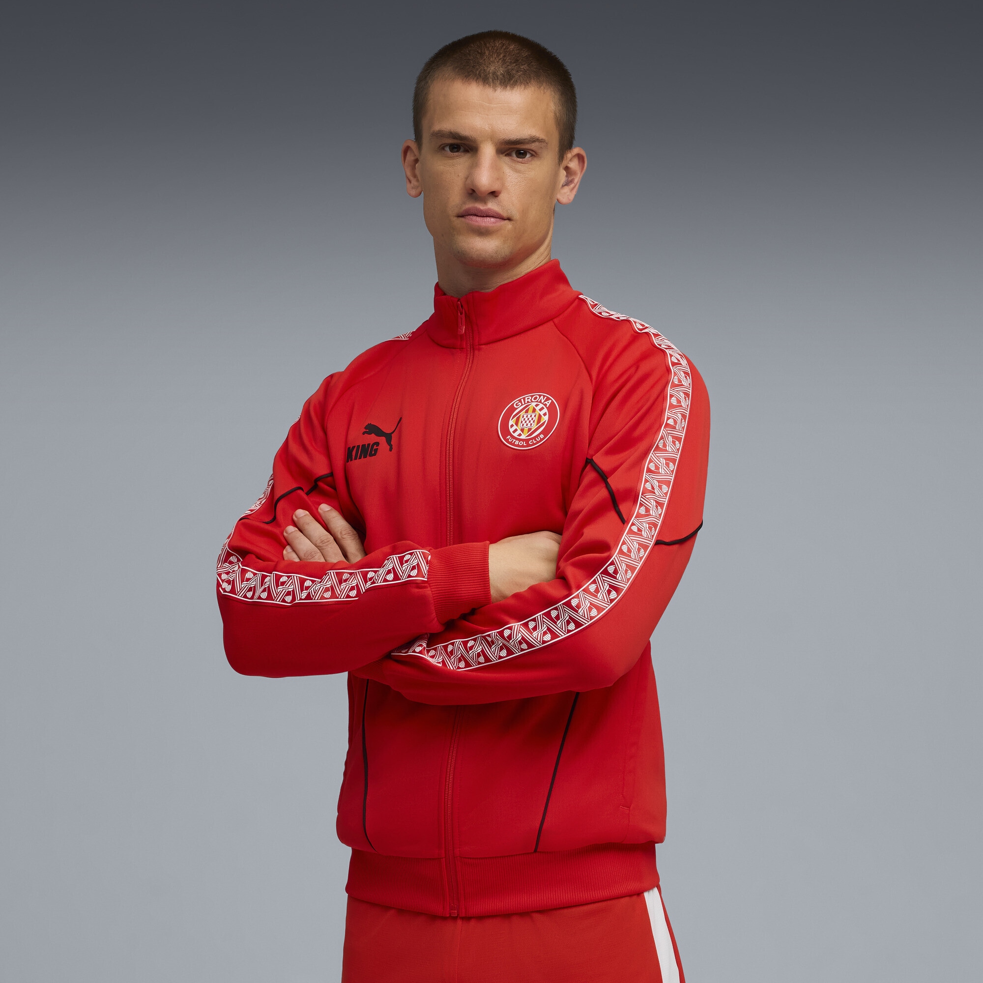 PUMA Sweatjacke »Girona FC KING Anthem Jacke Herren«