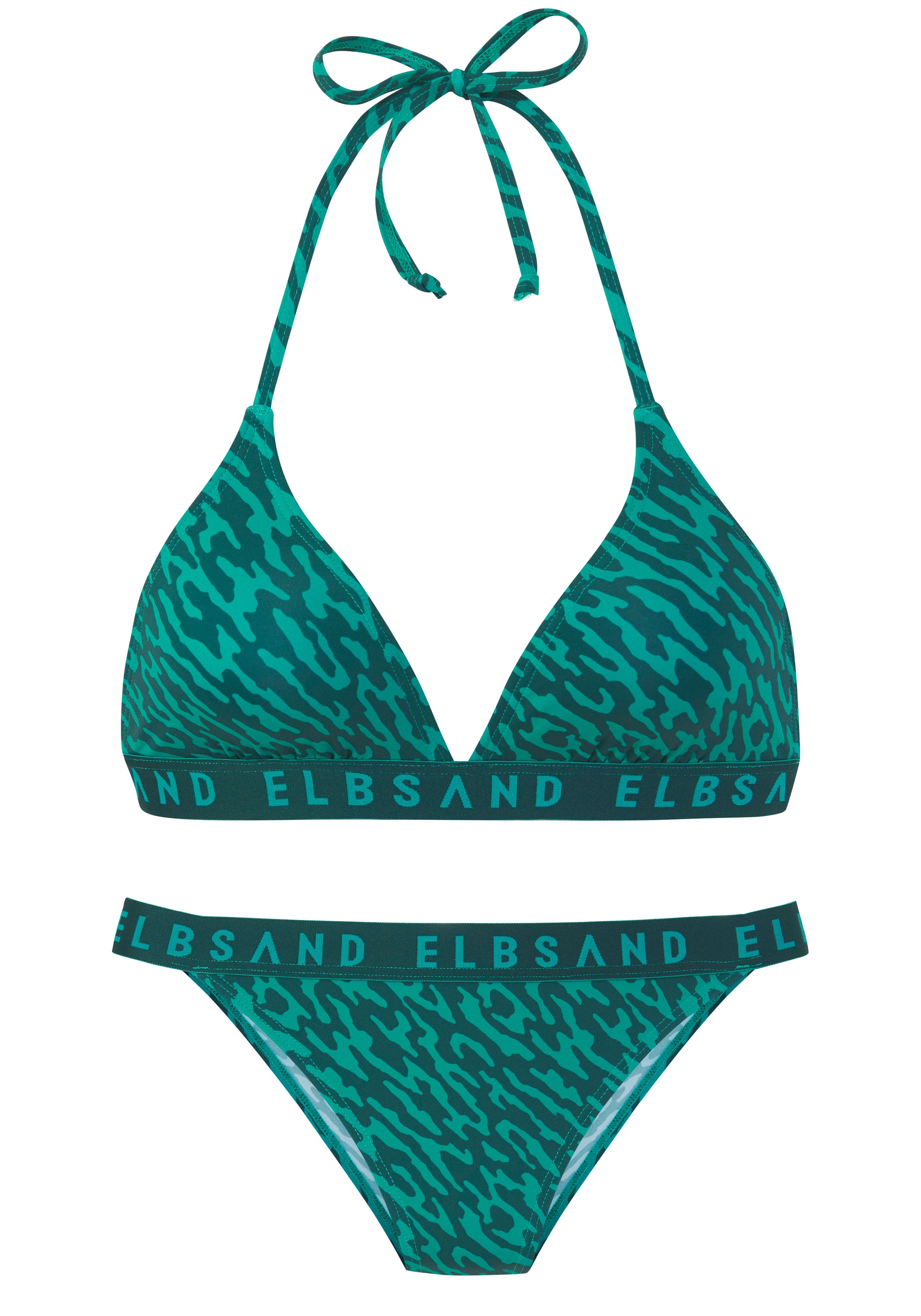 Elbsand Triangel-Bikini, mit Markenschriftzug günstig online kaufen