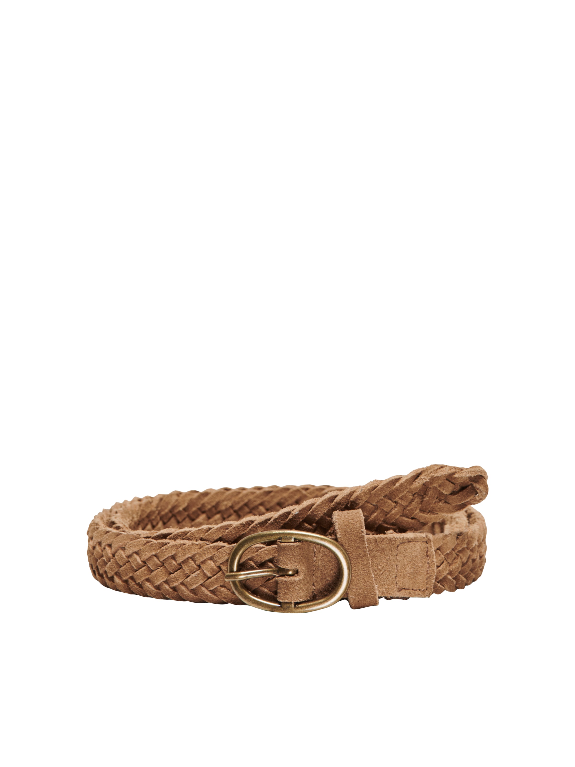 ONLY Flechtgürtel »ONLINES SLIM BRAIDED LEATHER JEANS BELT«