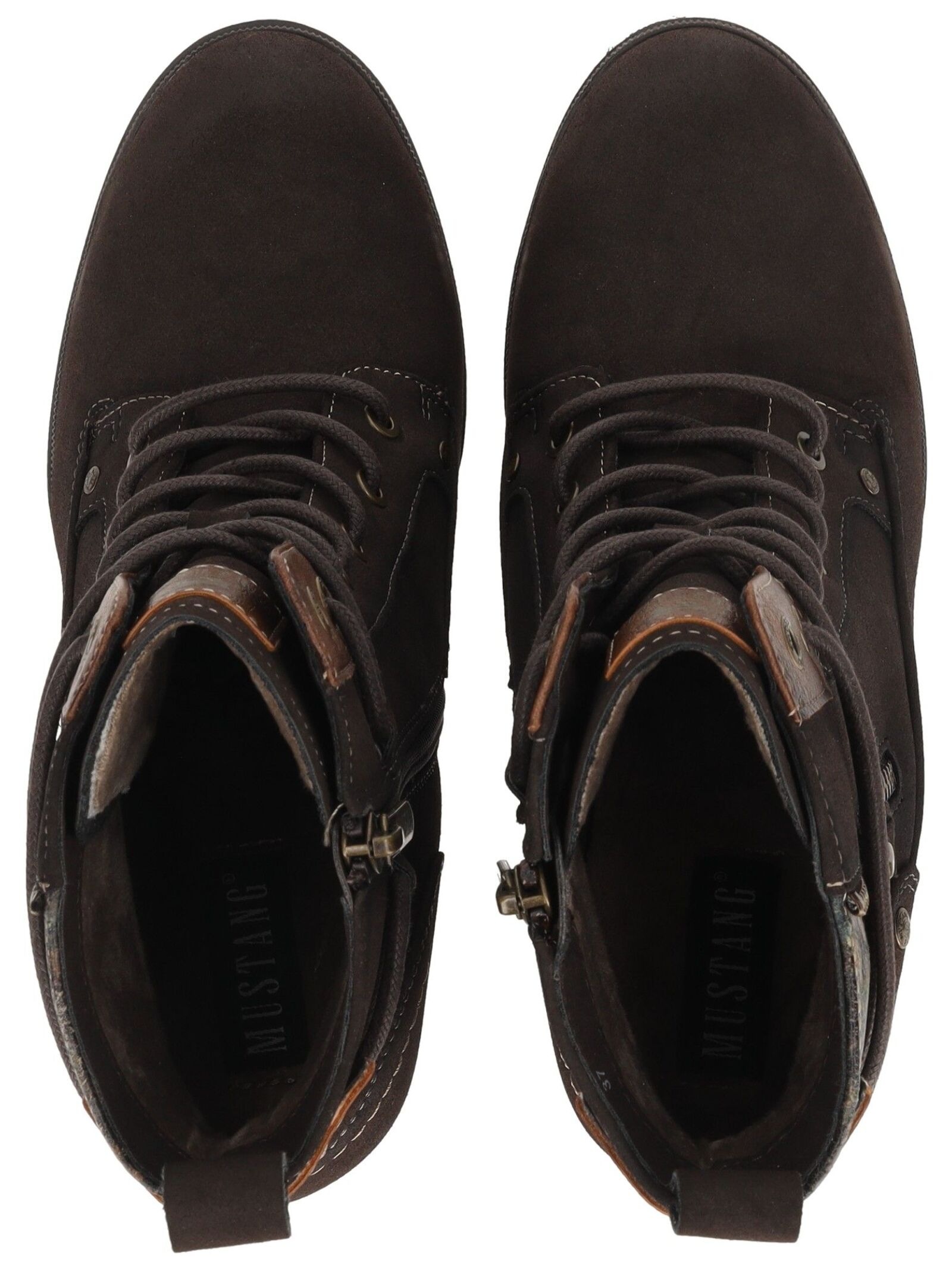 Mustang Shoes High-Heel-Stiefelette »Mustang Shoes Stiefelette Lederimitat«