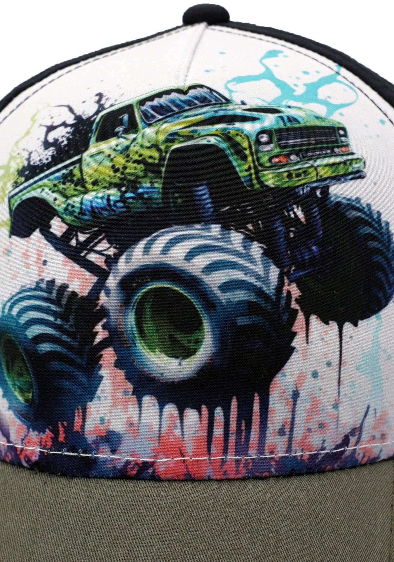 MAXIMO Baseball Cap, mit coolem "Monster-Car"-Design für kleine Abenteurer