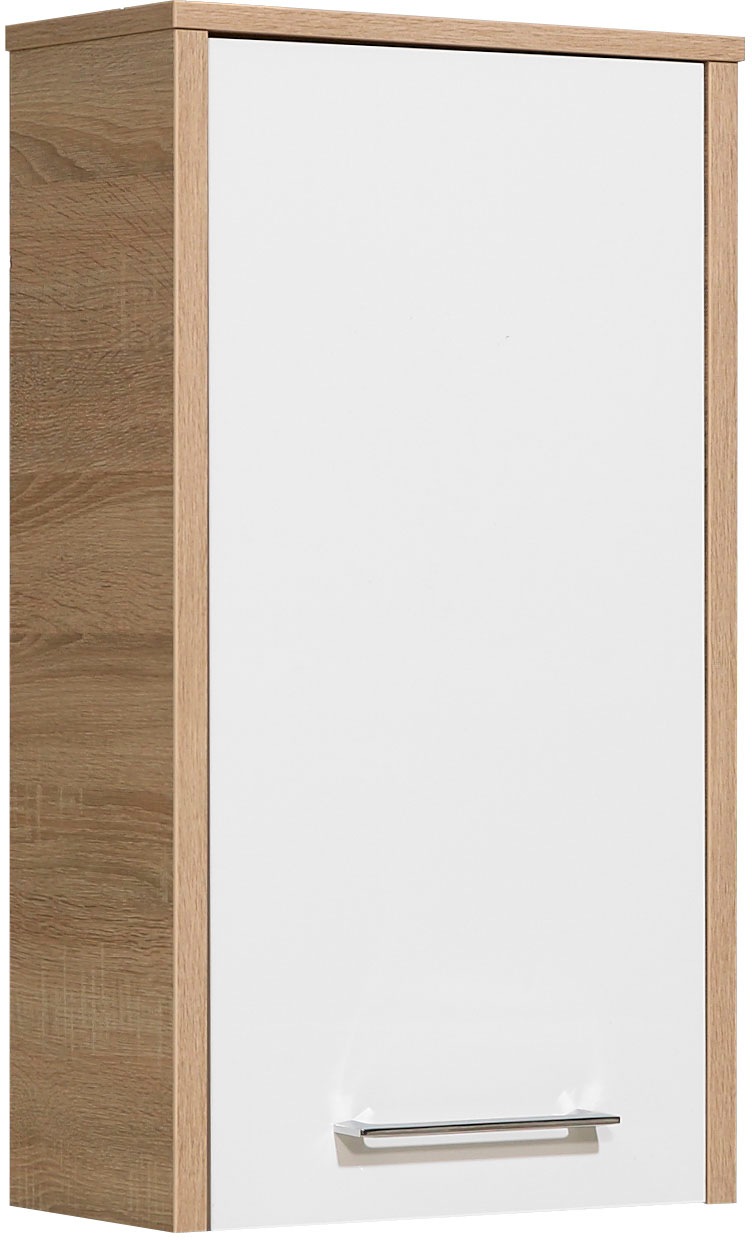 Saphir Badmöbel-Set »Quickset 382 5-teilig, Keramik-Waschtisch mit LED-Spiegelschrank«, (6 St.), Midischrank, Unterschrank, Hängeschrank, inkl. Türdämpfer, 8 Türen