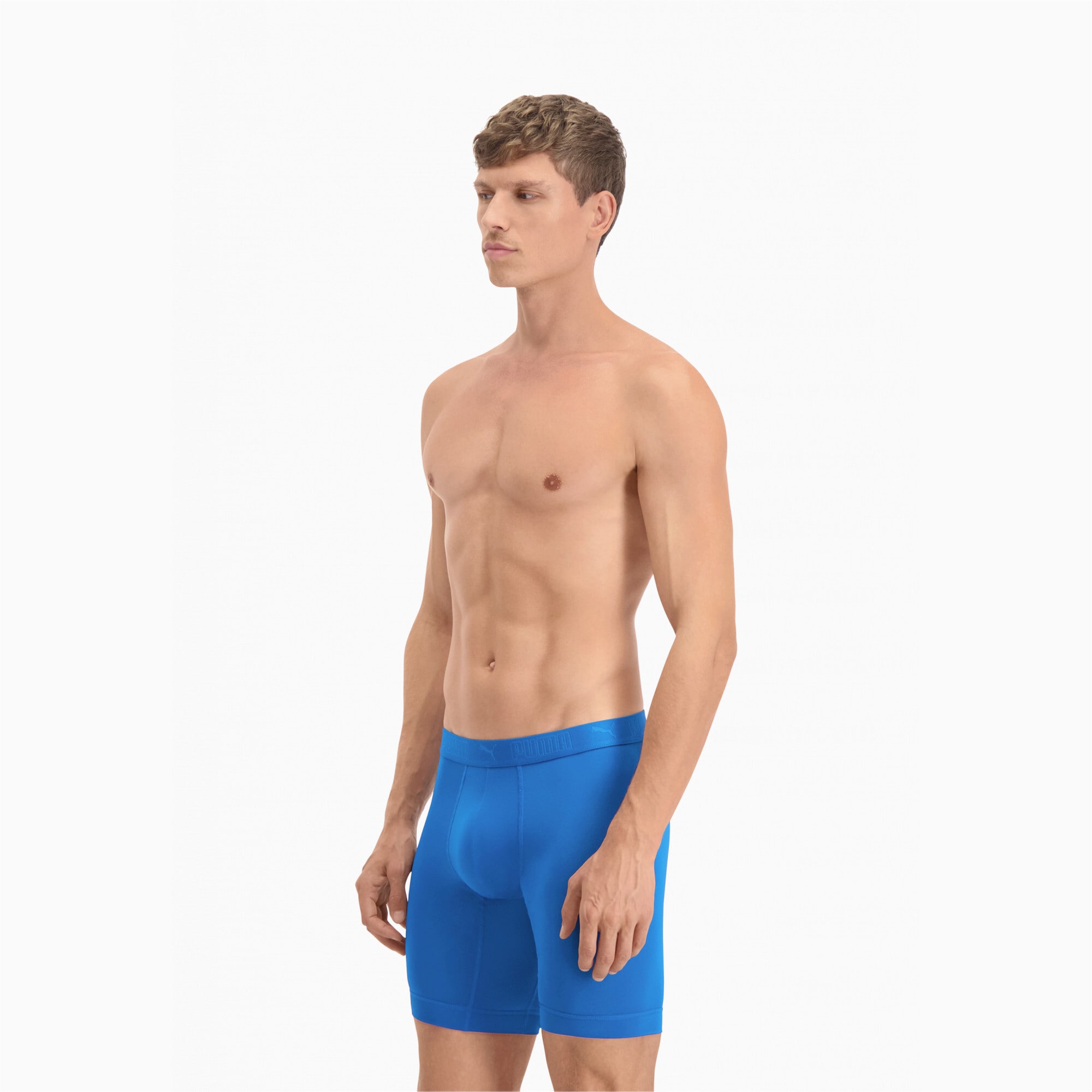PUMA Boxer »PUMA Sport lange Mikrofaser-Herren-Boxershorts 2er-Pack«