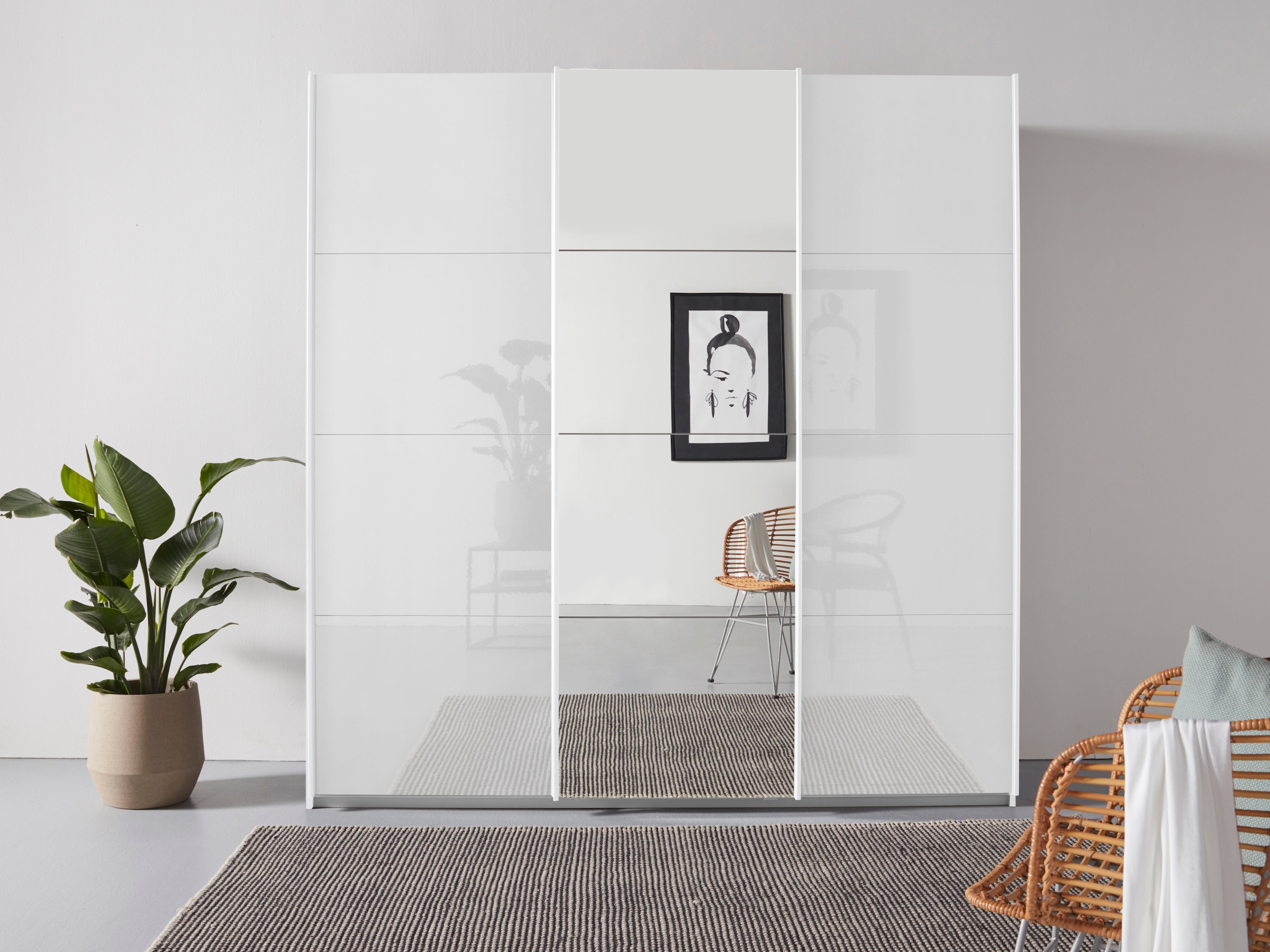 OTTO home "Mehrzweckschrank Aktenschrank Möbel Mietswohnung TOPSELLER OTELI" 3 Ausstattungen BASIC/CLASSIC/PREMIUM (inkl. SOFT-CLOSE-FUNKTION), Breiten 203/271/315/360 cm Höhen 210/229 cm MADE IN GERMANY