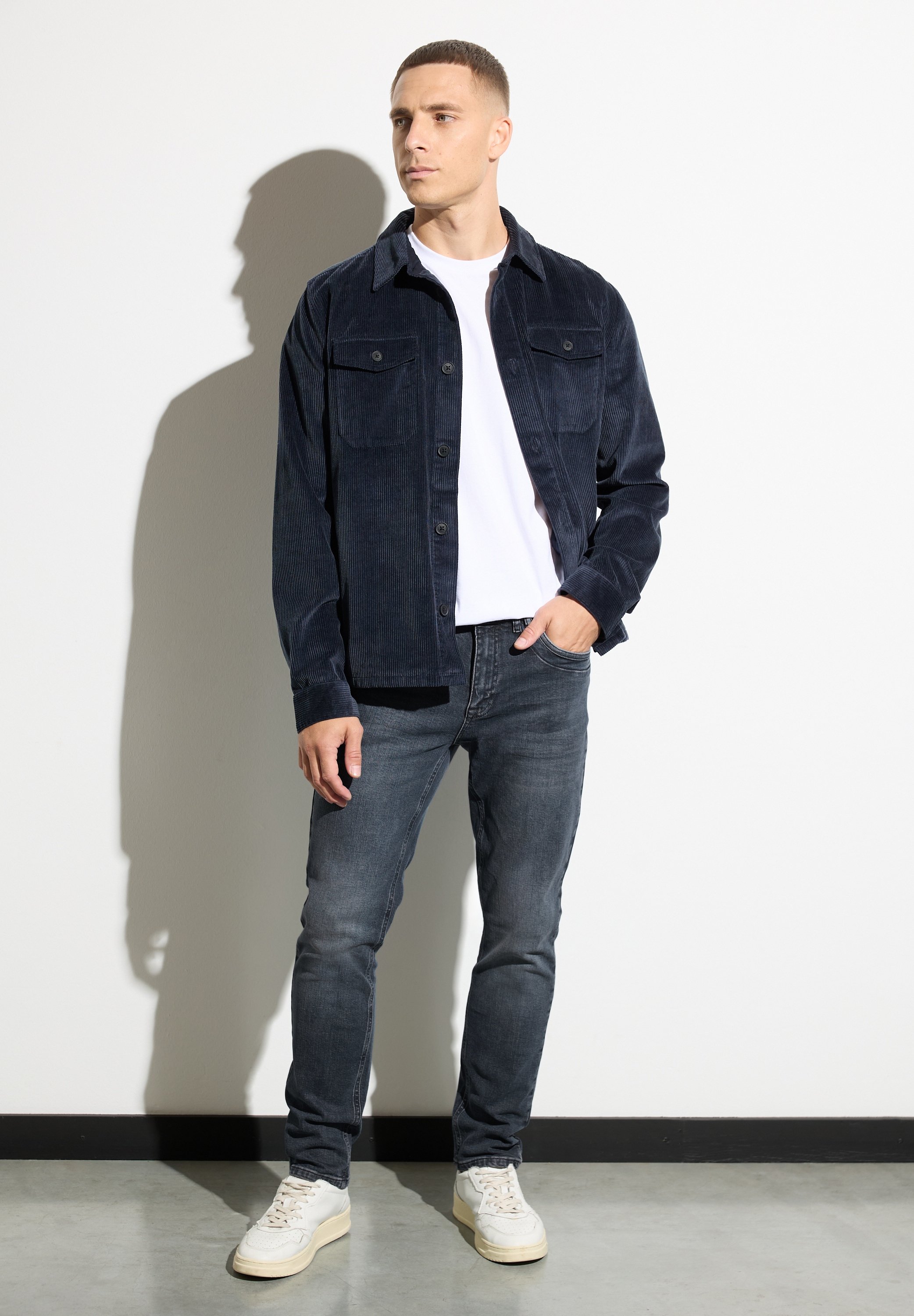 STREET ONE MEN Slim-fit-Jeans, 5-Pocket-Style