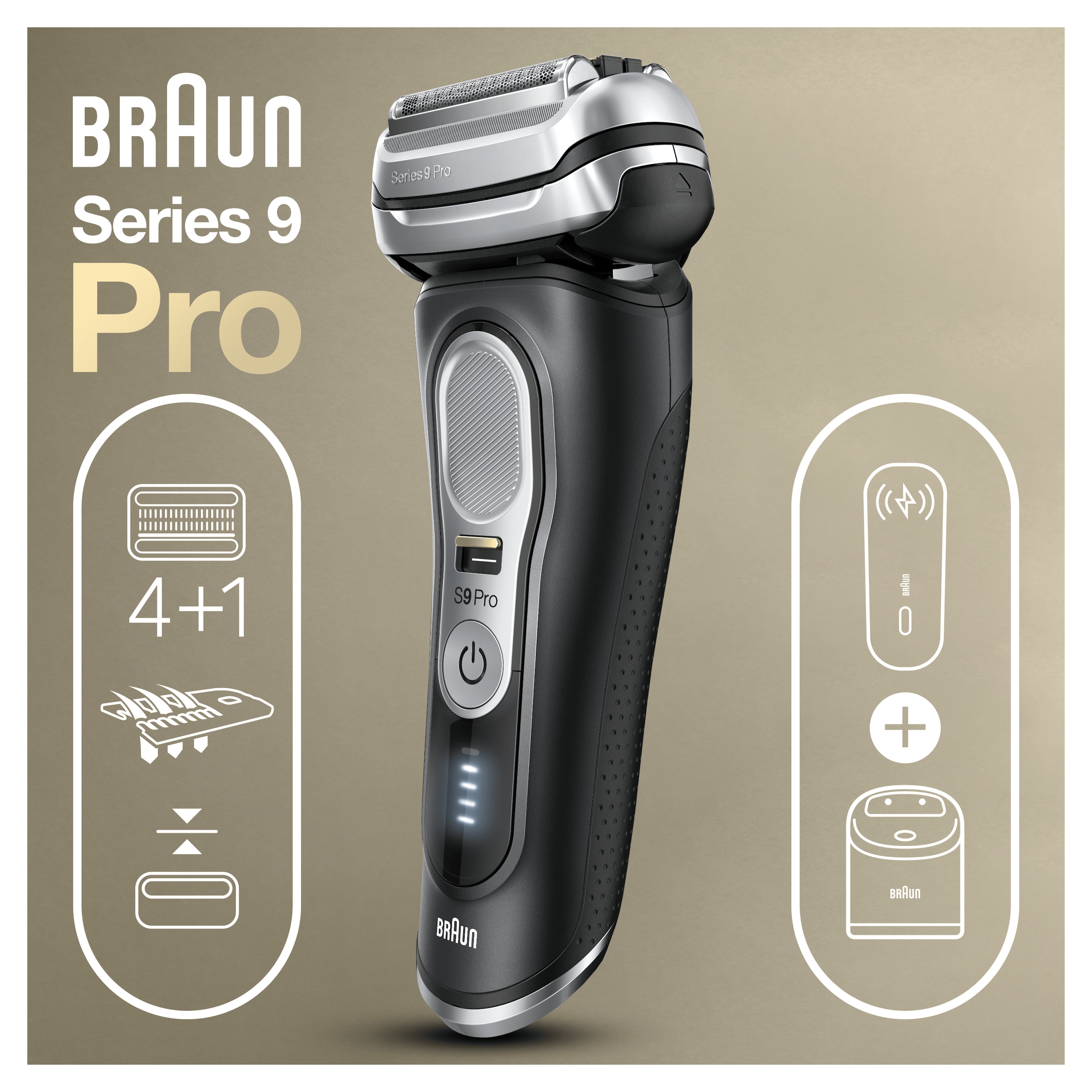 Braun Elektrorasierer »Series 9 - Aufsätze Pro BAUR St. 1 | 9470cc«, kaufen Reinigungsstation