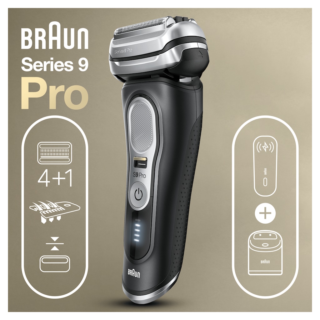 Braun Elektrorasierer »Series 9 Pro - 9470cc«, Reinigungsstation, 1 St. Aufsätze