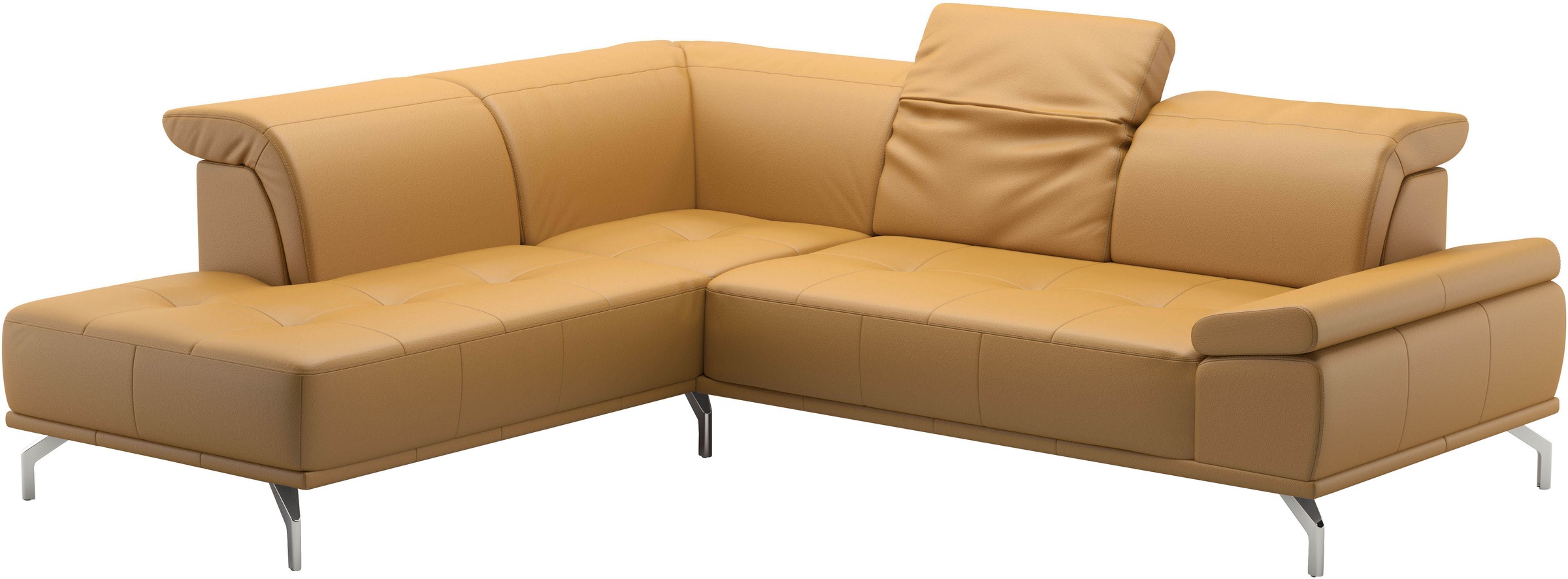 Places of Style Ecksofa »Caluna«, Inkl.Sitztiefenverstellung