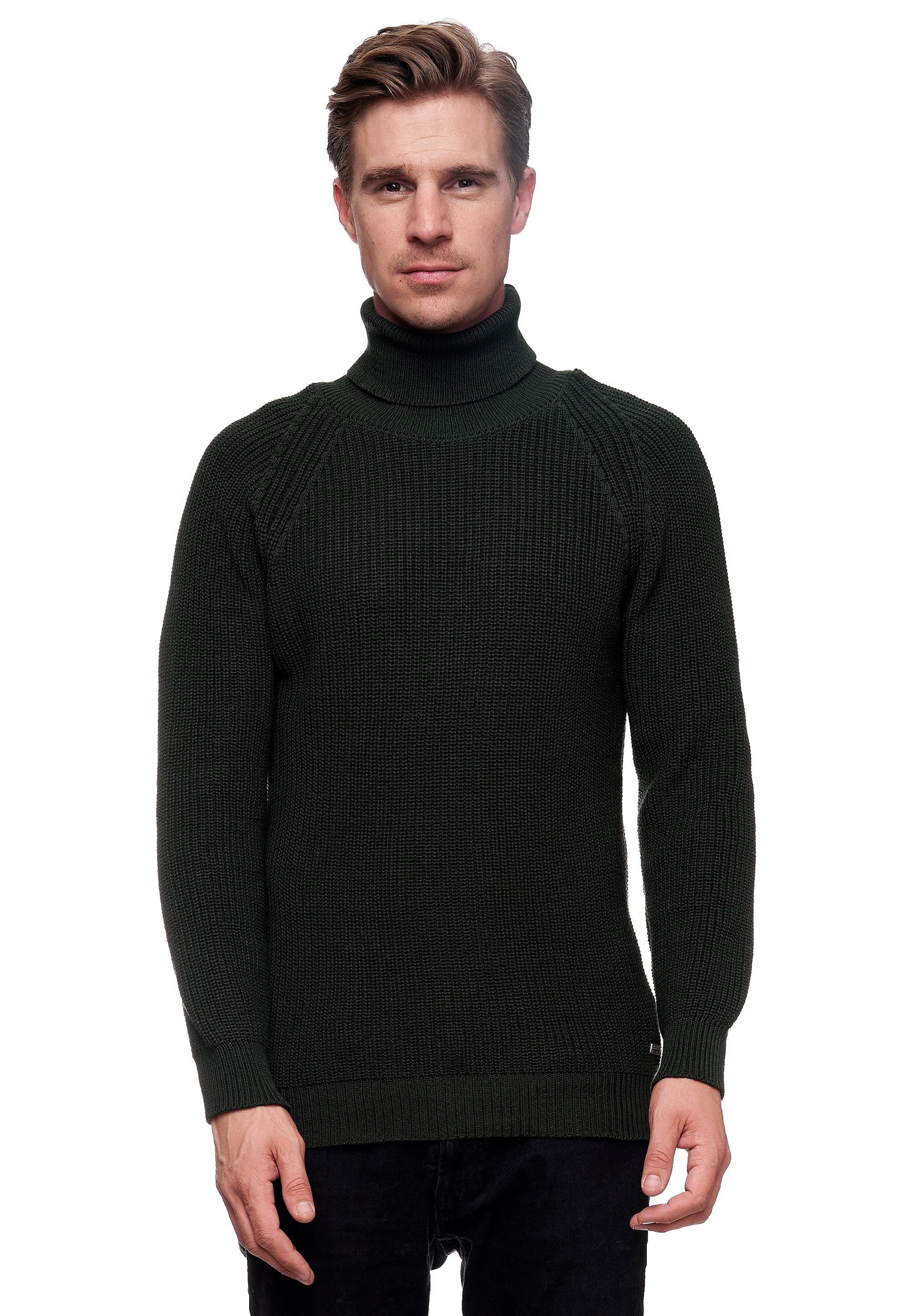 Rusty Neal Rollkragenpullover, mit kuscheligem Rollkragen