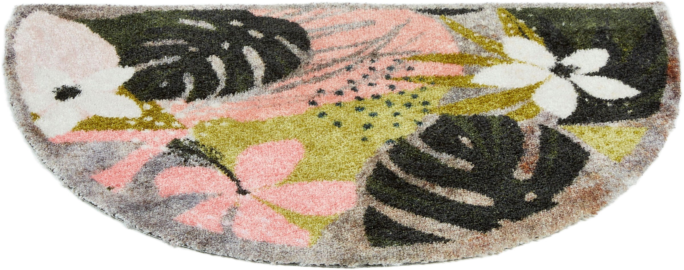 ASTRA Fußmatte "Pure&Soft 013" halbrund 7 mm Höhe Sauberlaufmatte, weiche O günstig online kaufen