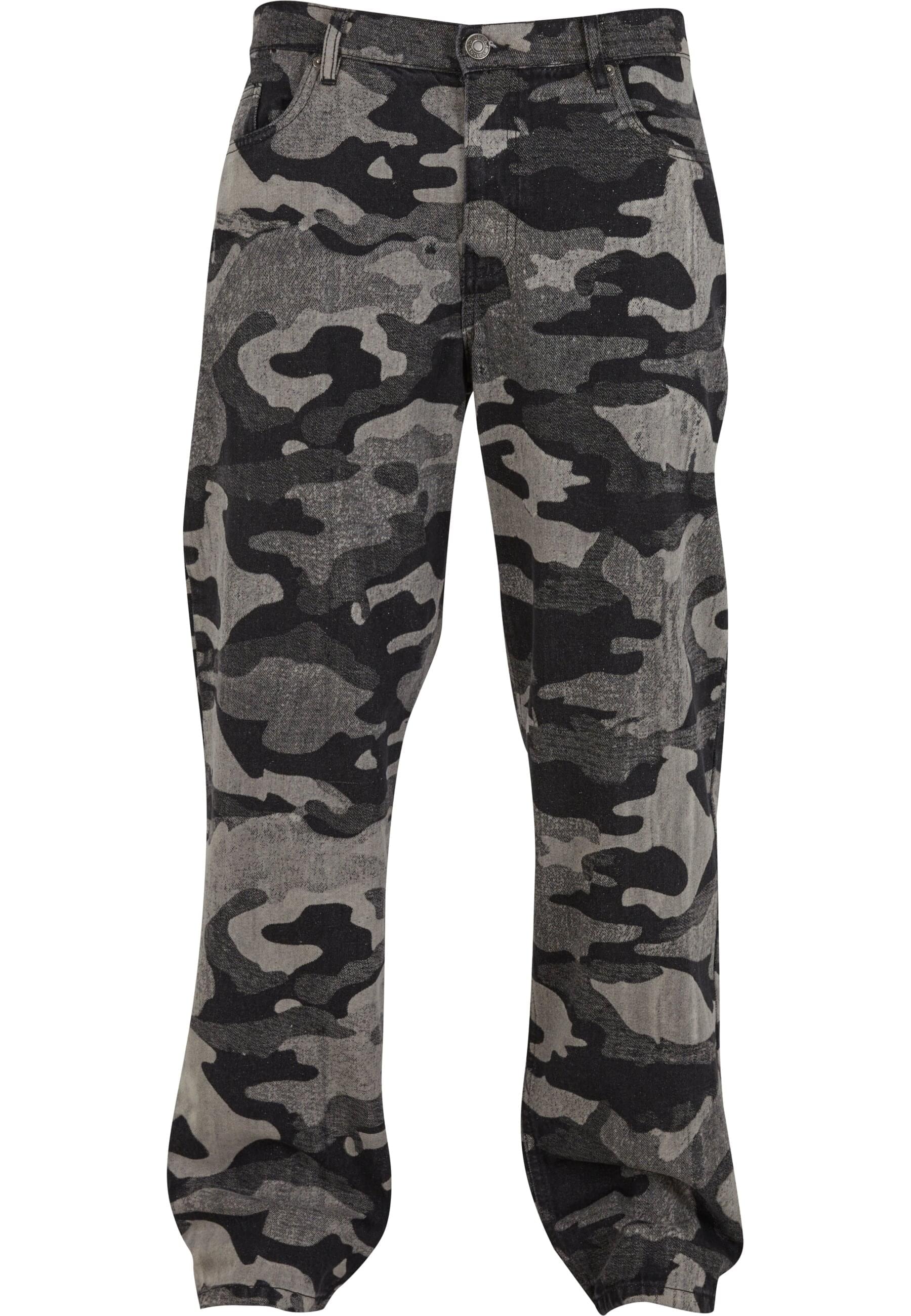 Cargohose »Urban Classics Laser Camo Printed Jeans«, (1 tlg.)