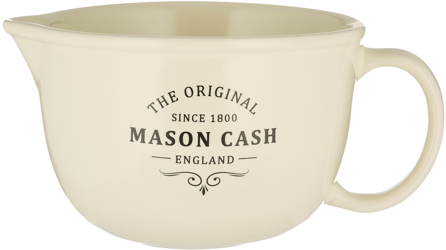 Mason Cash Rührschüssel 2 aus | Steingut, bestellen markantem BAUR »Heritage«, Liter Muster, mit