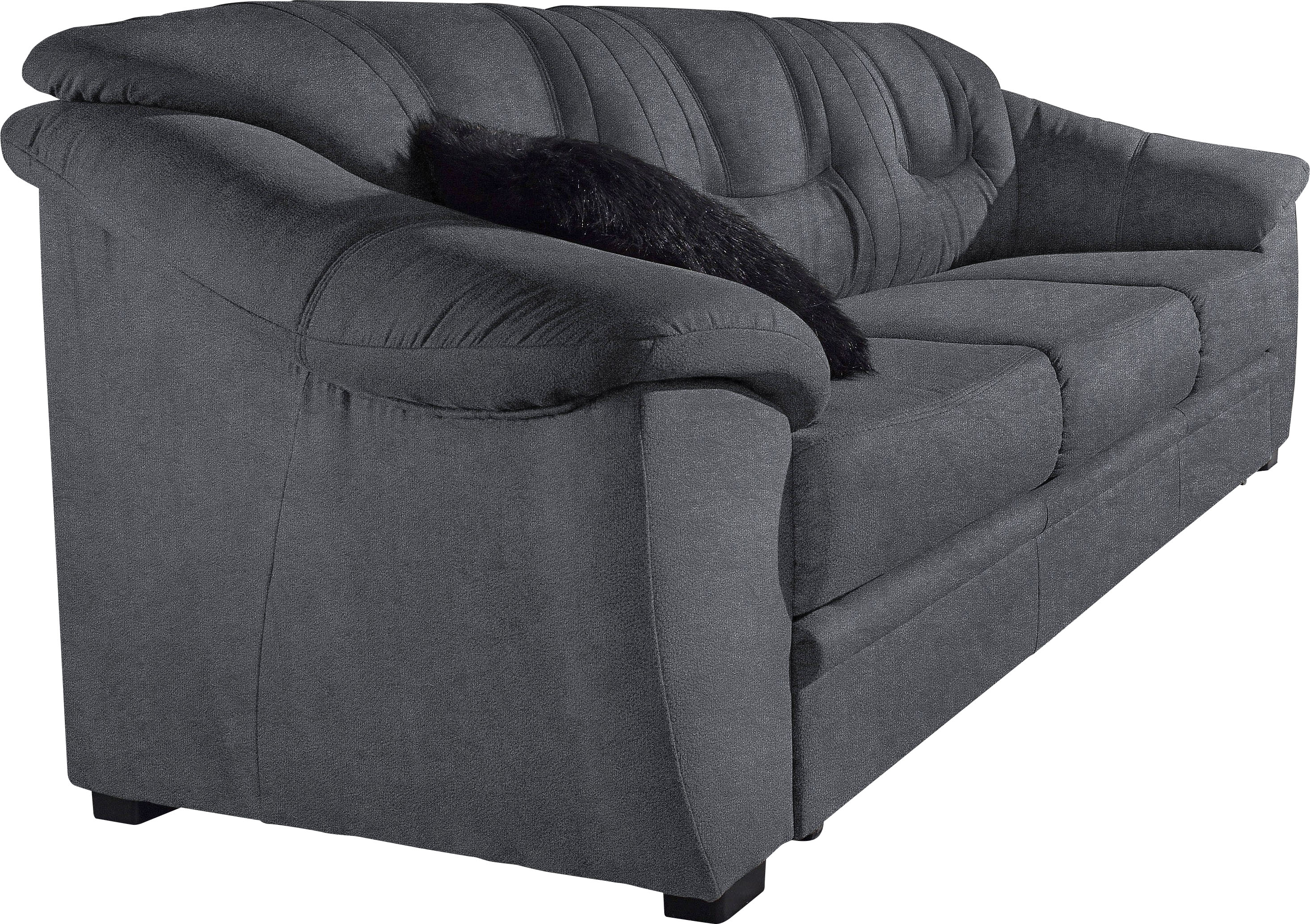 sit&more 3-Sitzer "Safira, B: 198 cm, Bettfunktion optional, Federkern-Polsterung" inklusive komfortablem Federkern, wahlweise mit Schlaffunktion