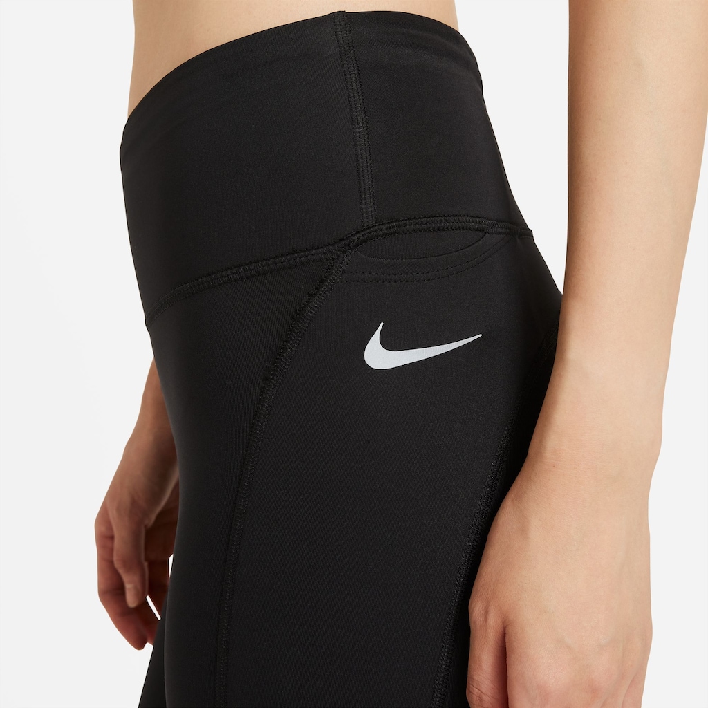 Nike Lauftights »EPIC FAST WOMEN'S MID-RISE POCKET RUNNING LEGGINGS«