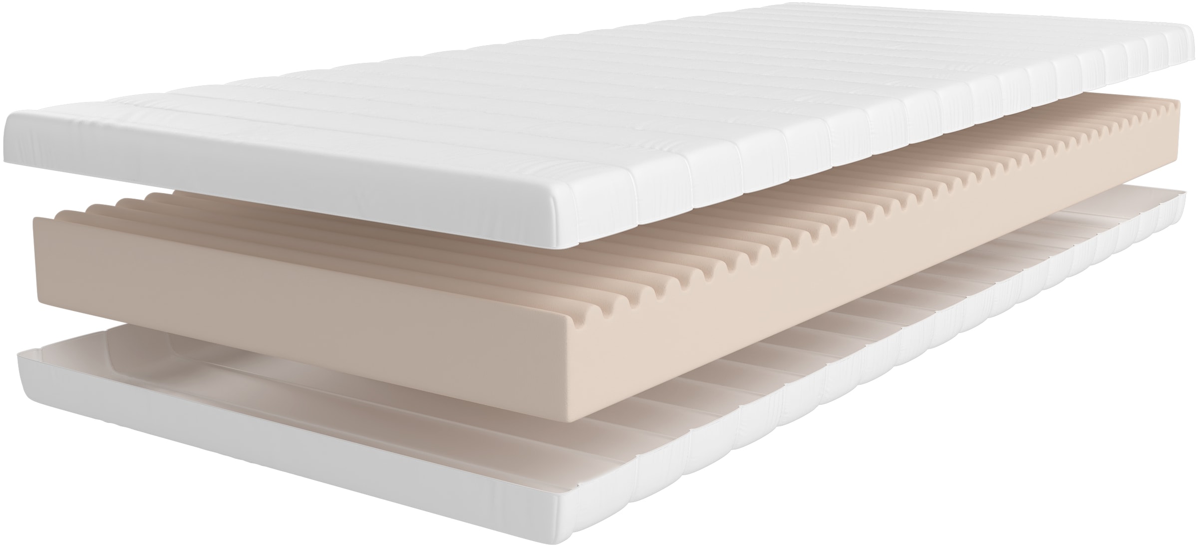 my home Komfortschaummatratze »NEUHEIT: Livja 13, 7-Zonen Matratze 90x200 cm, 140x200 cm & mehr« 13 cm hoch Raumgewicht: 24 kg/m³ 1-tlg., 1 Stk. tlg. Wendematratze, ergonomisch, atmungsaktiv, in 2 Härtegraden