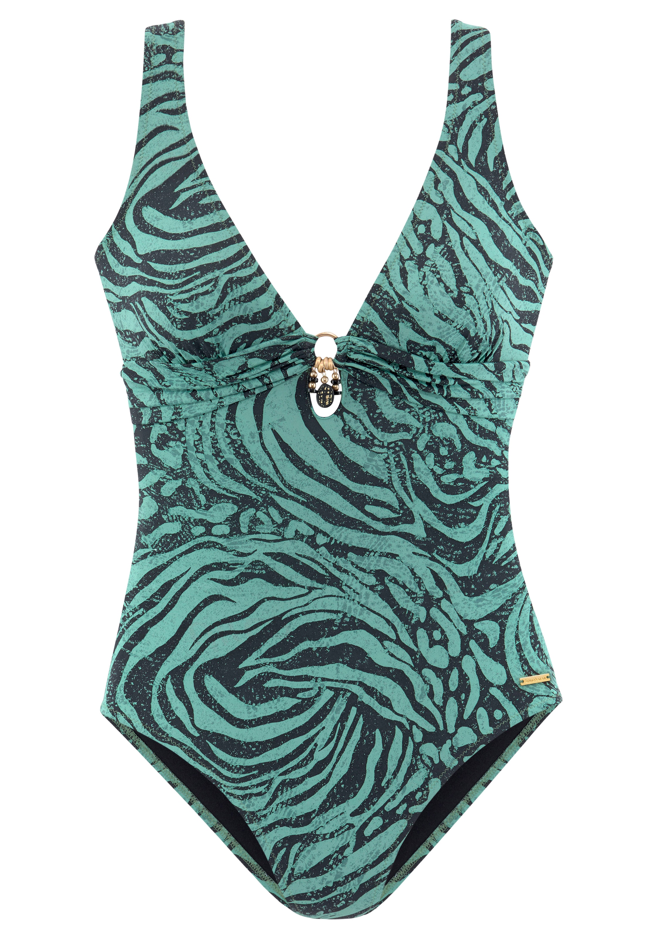 Bruno Banani Badeanzug, in trendigem Animalprint