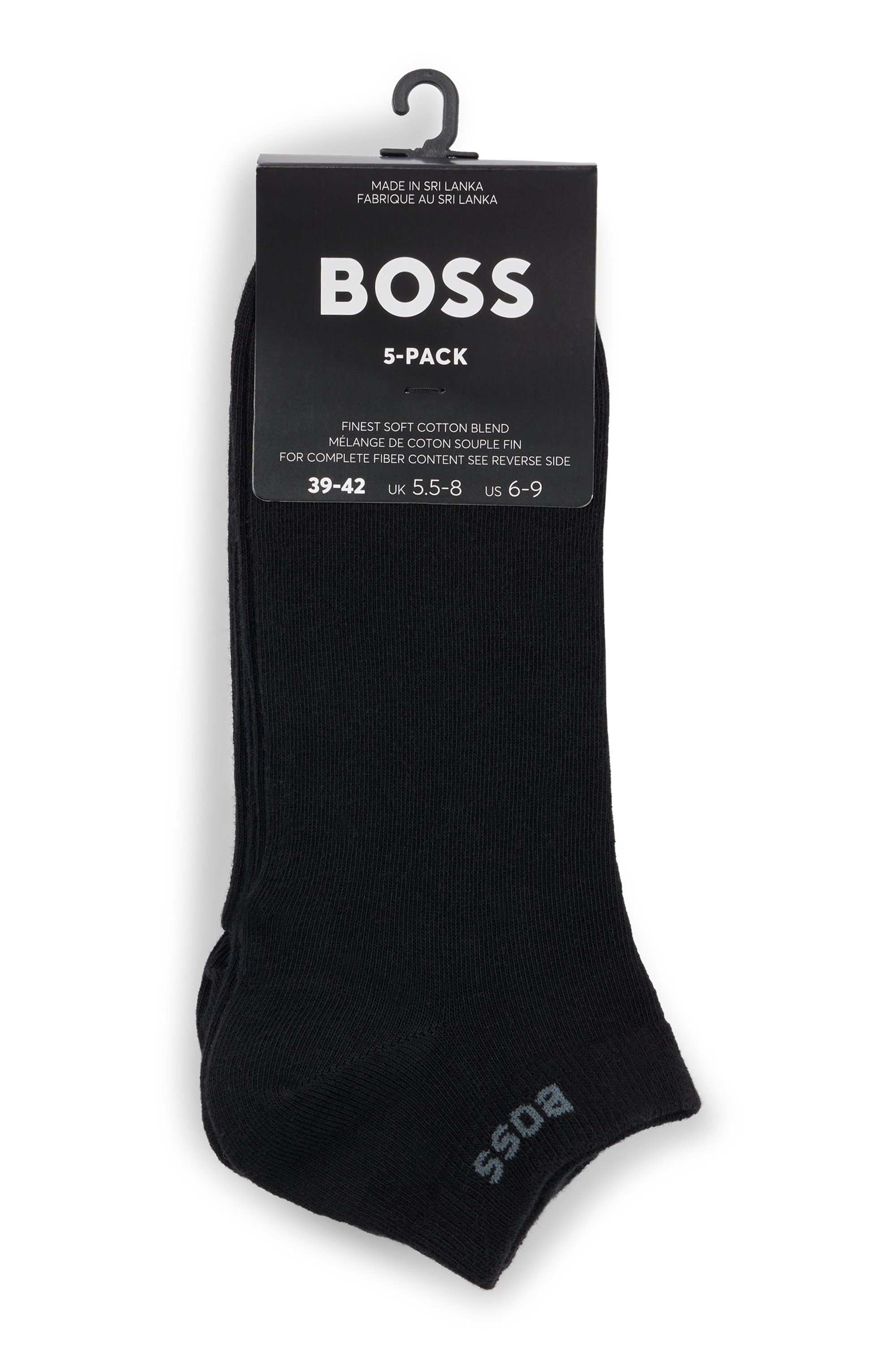 BOSS Sneakersocken »5P AS Uni CC«, (Packung, 5 Paar)