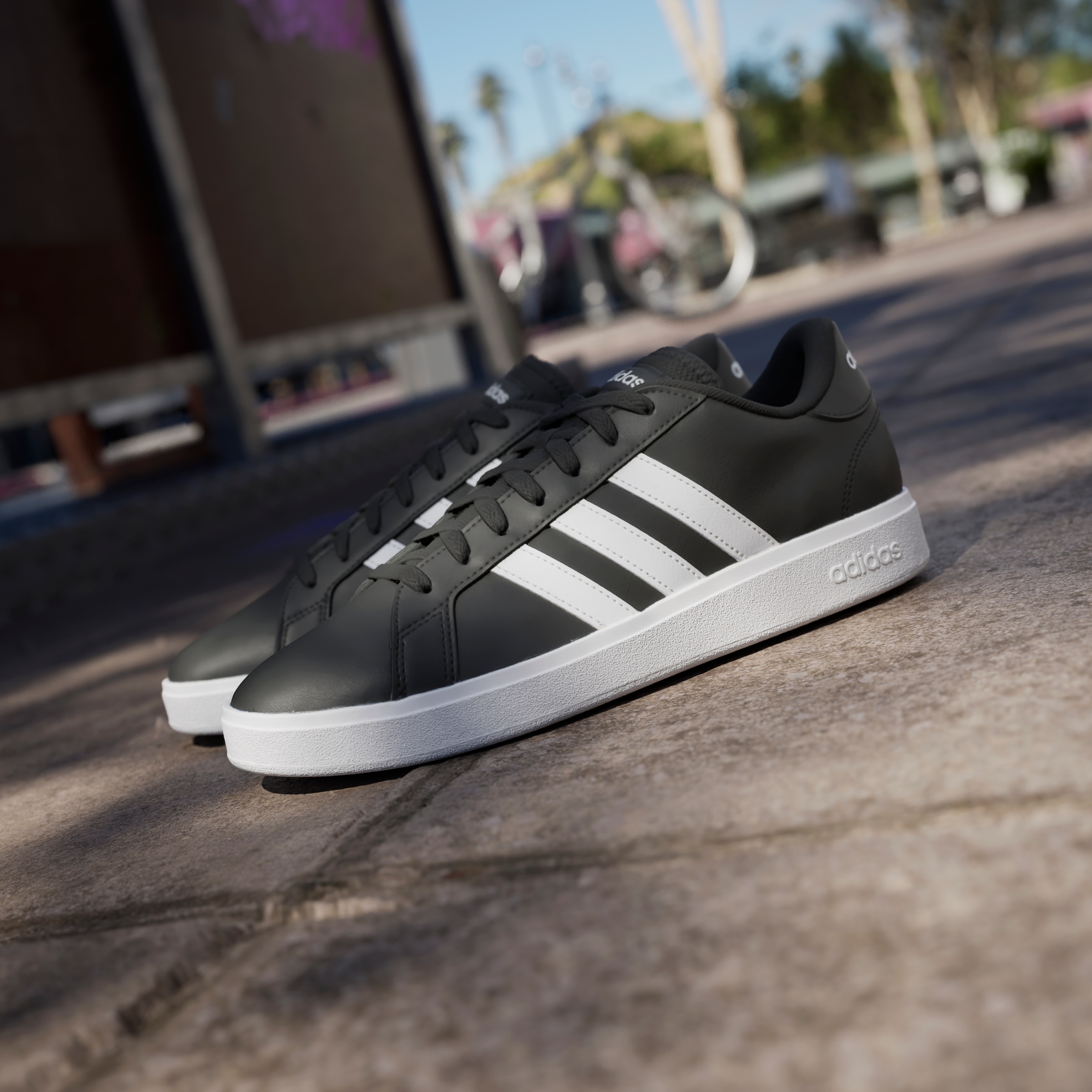 adidas Sportswear Sneaker »GRAND COURT TD LIFESTYLE COURT CASUAL«, Design auf den Spuren des adidas Superstar