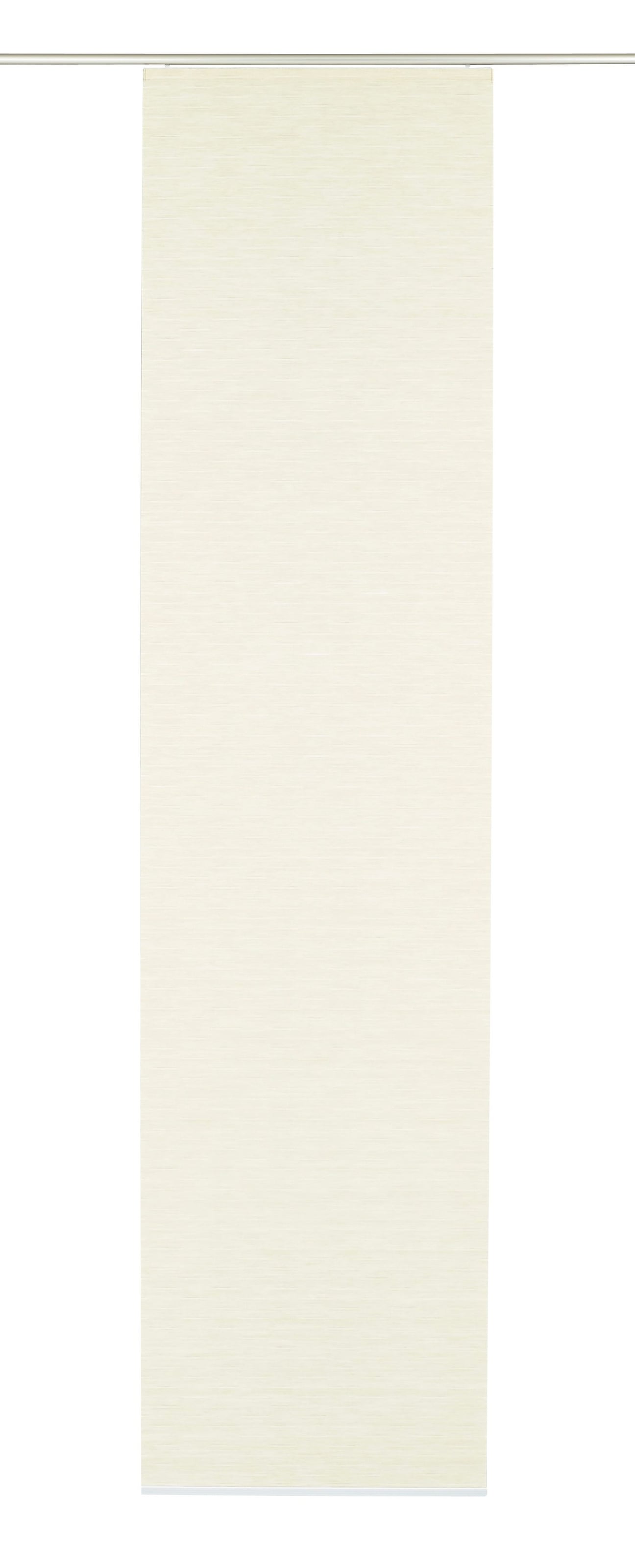 GARDINIA Schiebegardine "Flächenvorhang Natur-optik" Klettband 1 Stk. tlg. günstig online kaufen