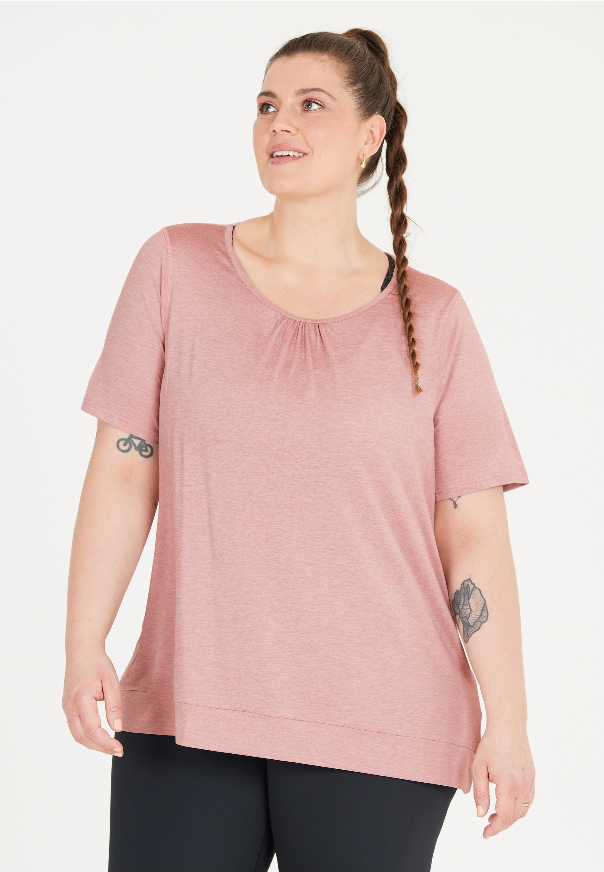 Q by Endurance Funktionsshirt "BREE MELANGE", 1 Stk. mit QUICK DRY-Technolo günstig online kaufen