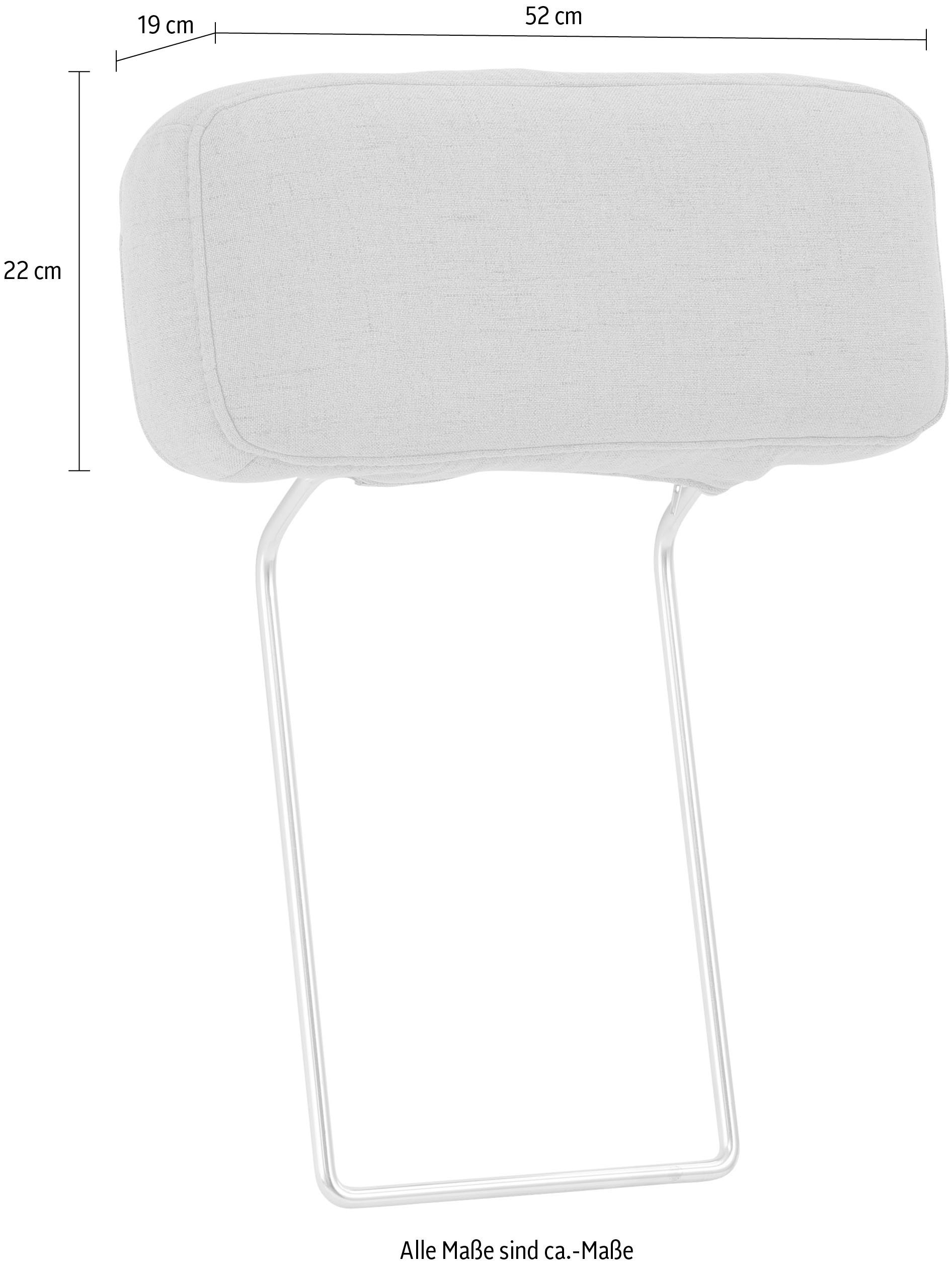 Home affaire Sofa-Kopfstütze »Palace« Set 0231 (2 x 0508),  Kopfstützen passend zur "Palazzo"-Serie