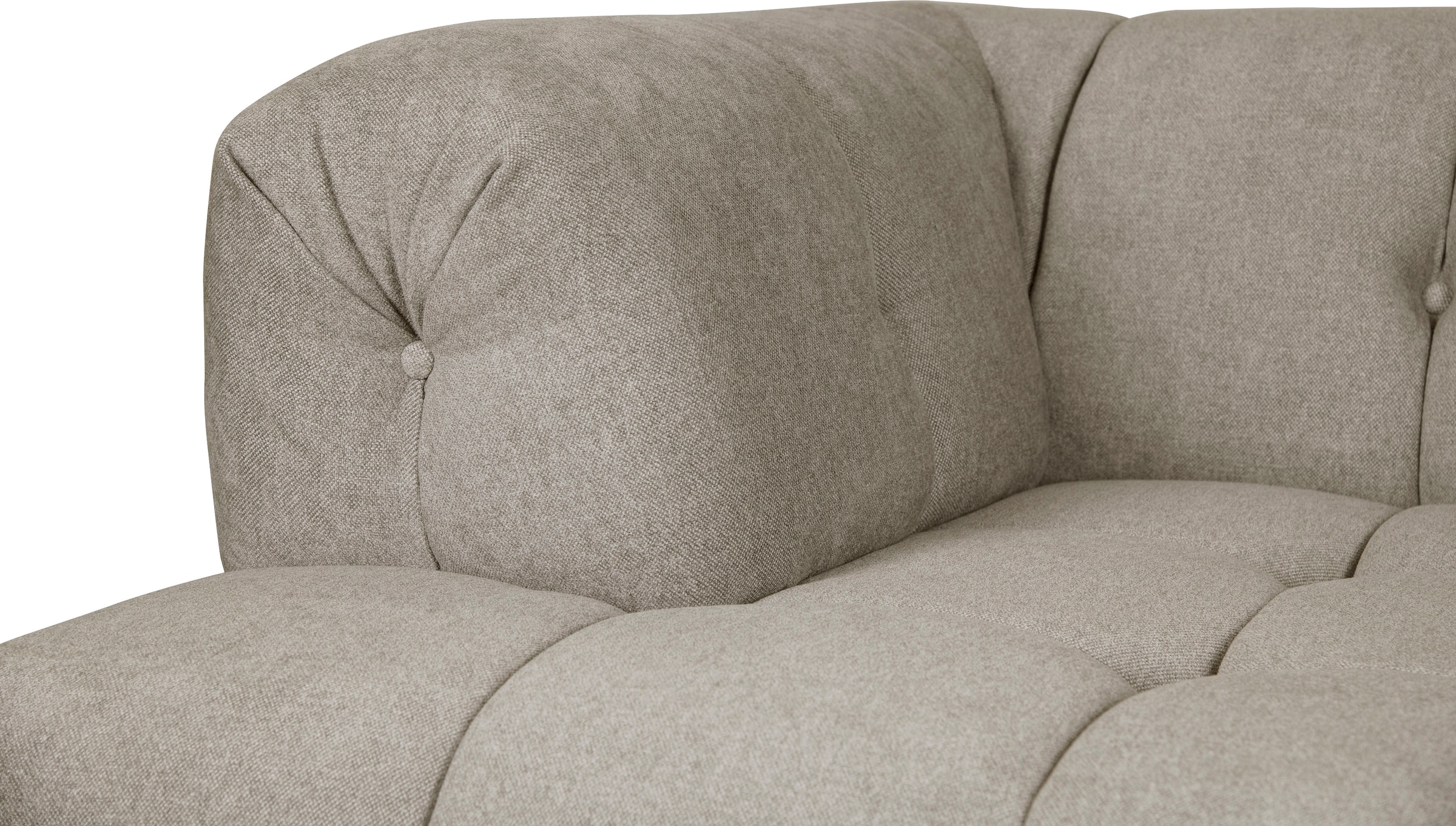 INOSIGN 2-Sitzer »APERIRE B/T/H: 180/100/77 cm«, aufwändige, moderne Steppung mit tiefem Einzug, auch hinten