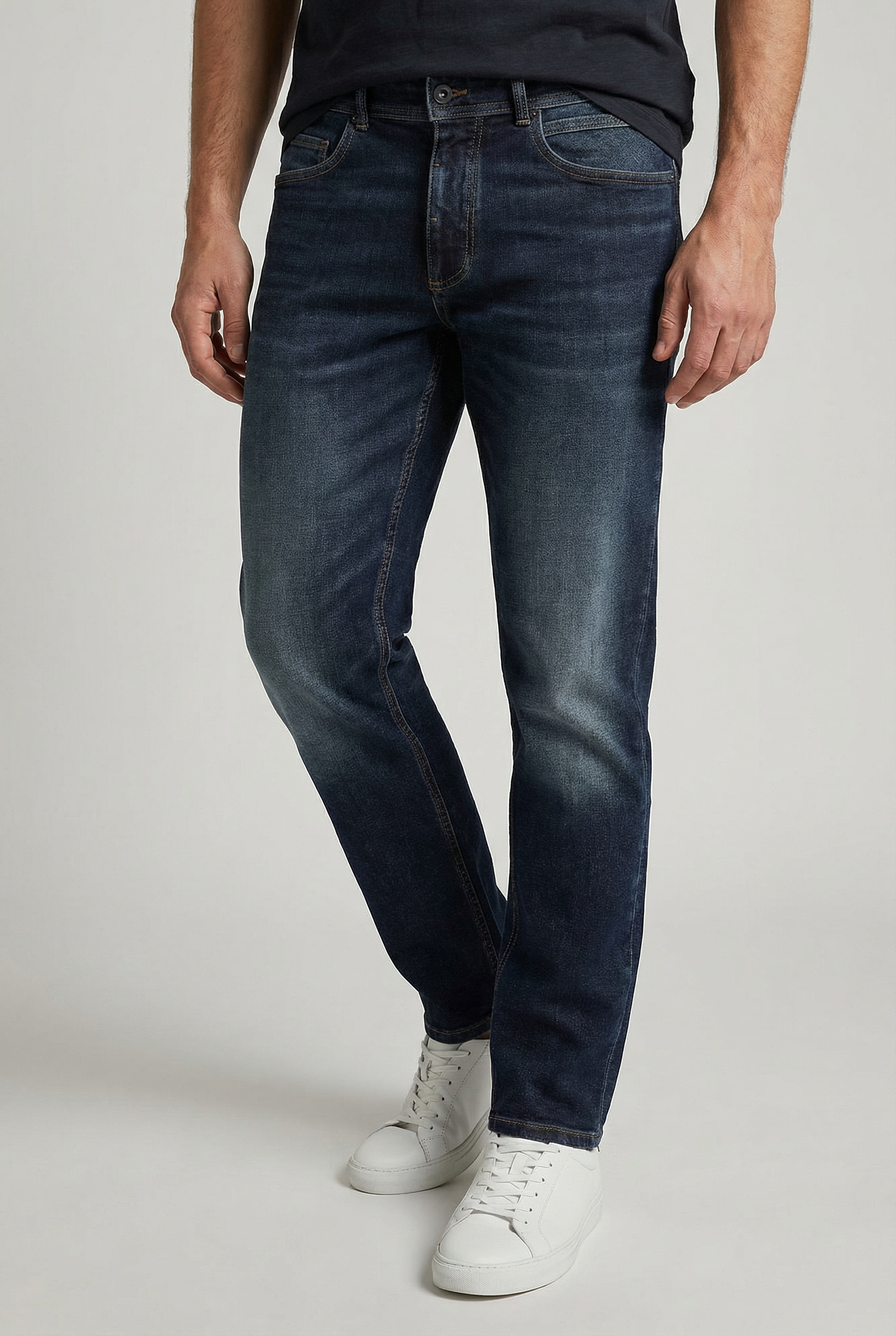 camel active Regular-fit-Jeans "HOUSTON" im klassischen 5-Pocket-Stil