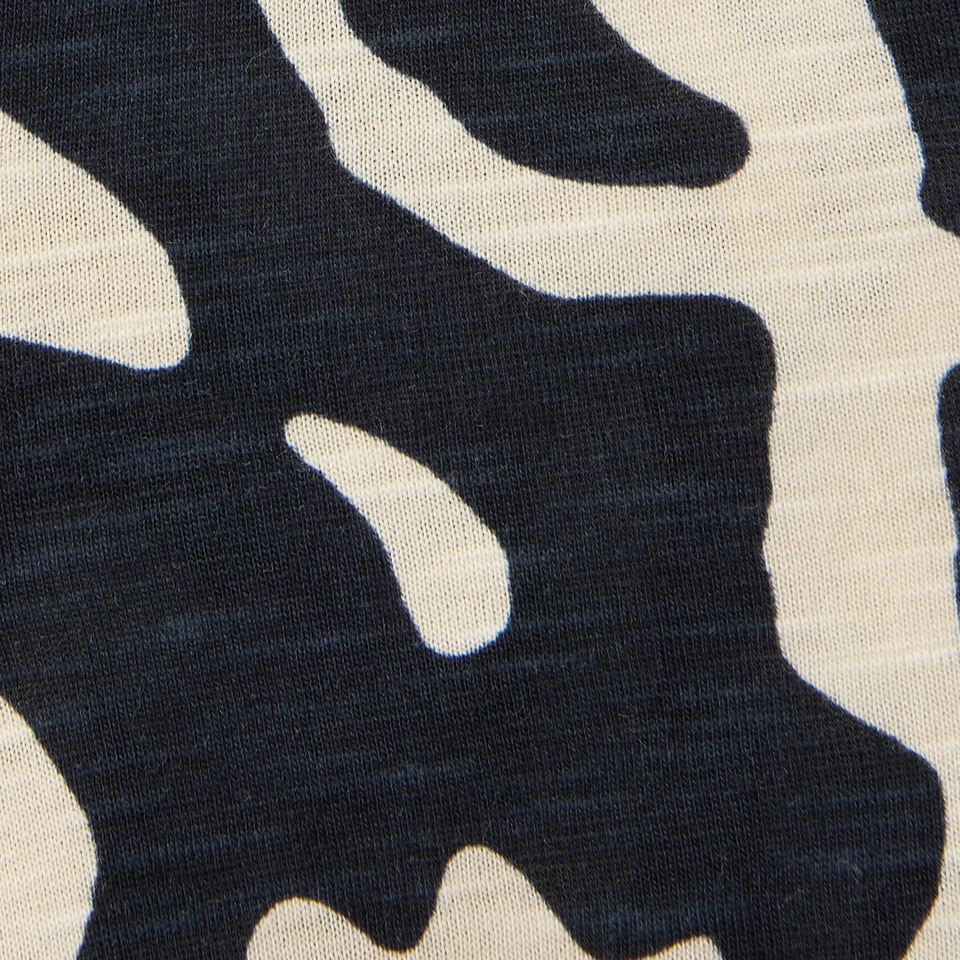 STREET ONE V-Shirt mit abgerundetem V-Ausschnitt