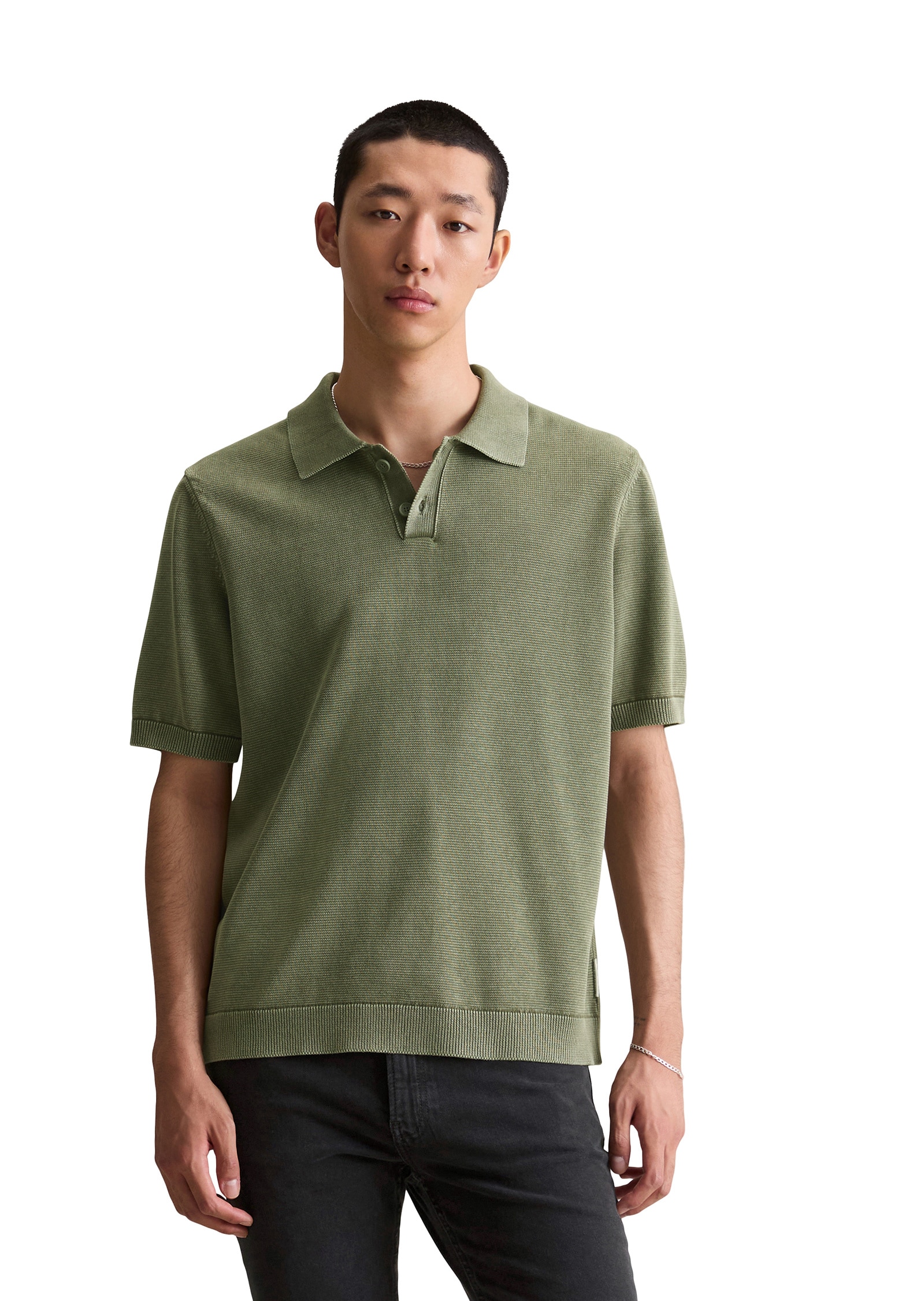 Marc OPolo DENIM Poloshirt "aus reiner Bio-Baumwolle" günstig online kaufen