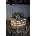 KONSTSMIDE LED-Lichterschlauch »Weihnachtsdeko aussen«, 96 St.-flammig, 6 m, mit Lichtsensor und 6h und 9h Timer, 96 warm weiße Dioden
