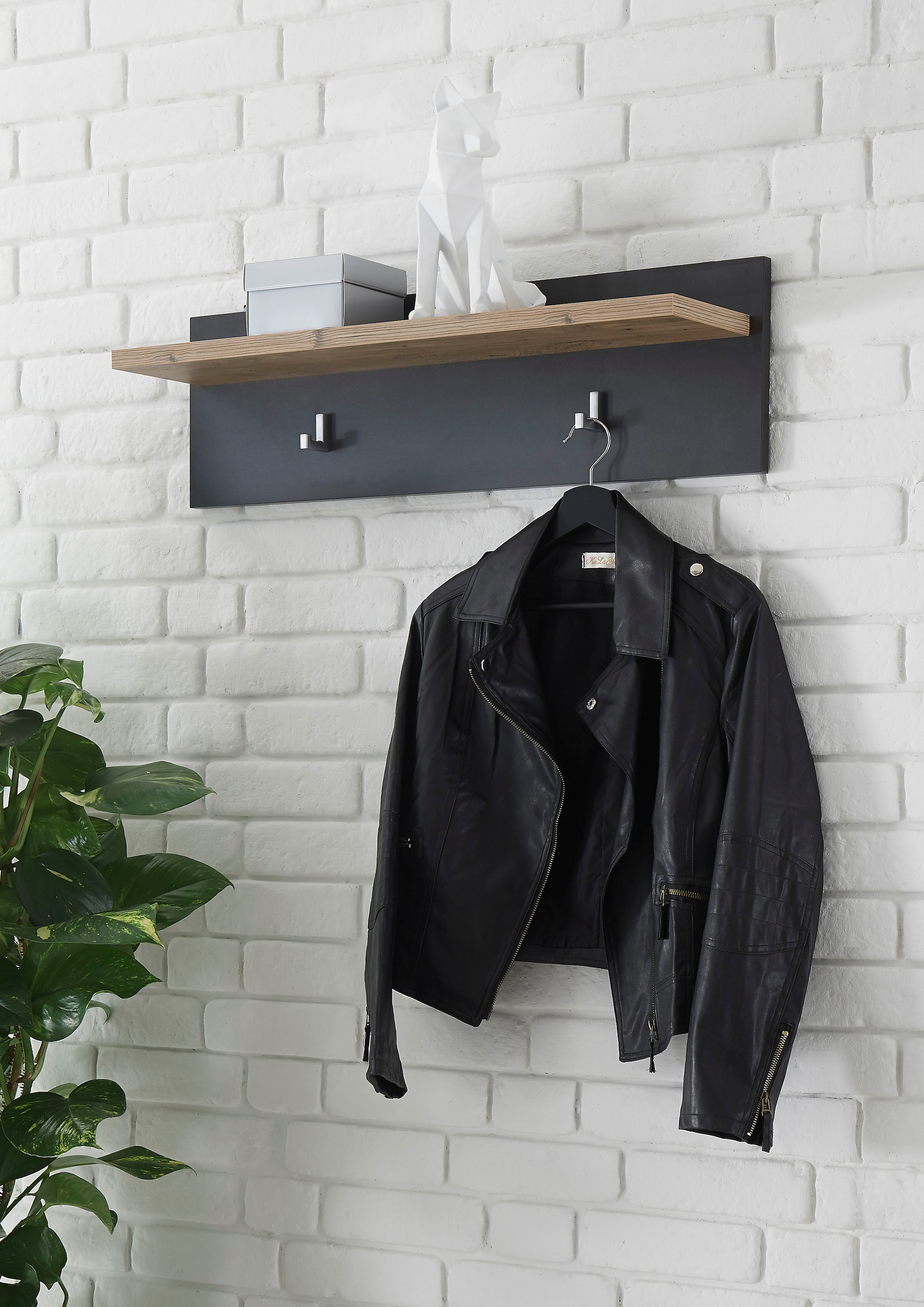 Home affaire Garderobenpaneel "Bruegge" Breite ca. 80 cm günstig online kaufen