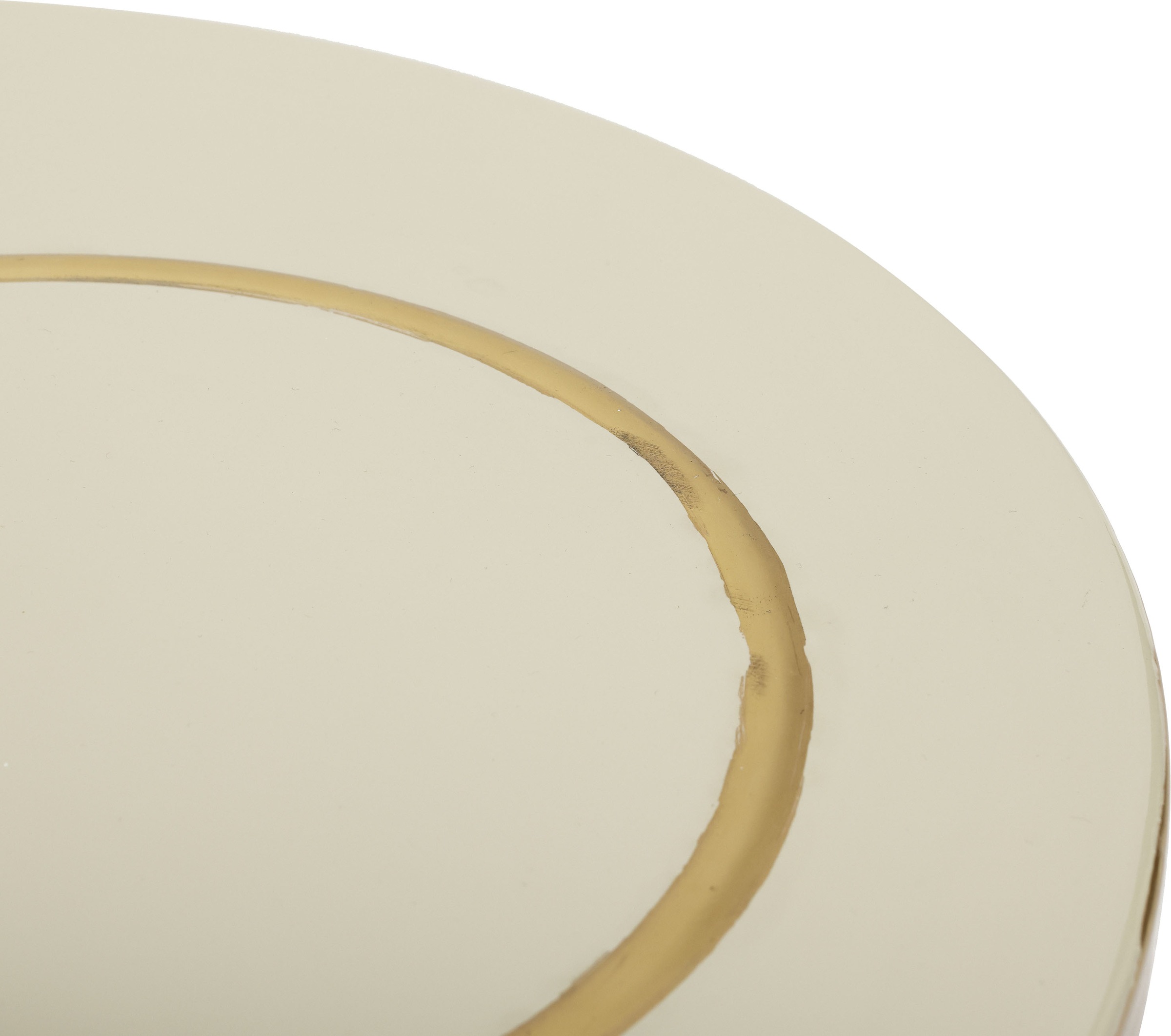 Kayoom Beistelltisch »Art Deco 2325, Beistelltisch aus Eisen, dekoratives Design«, (1 St.), Handarbeit, lackierter Tisch mit Metalleffekten, dekorativ