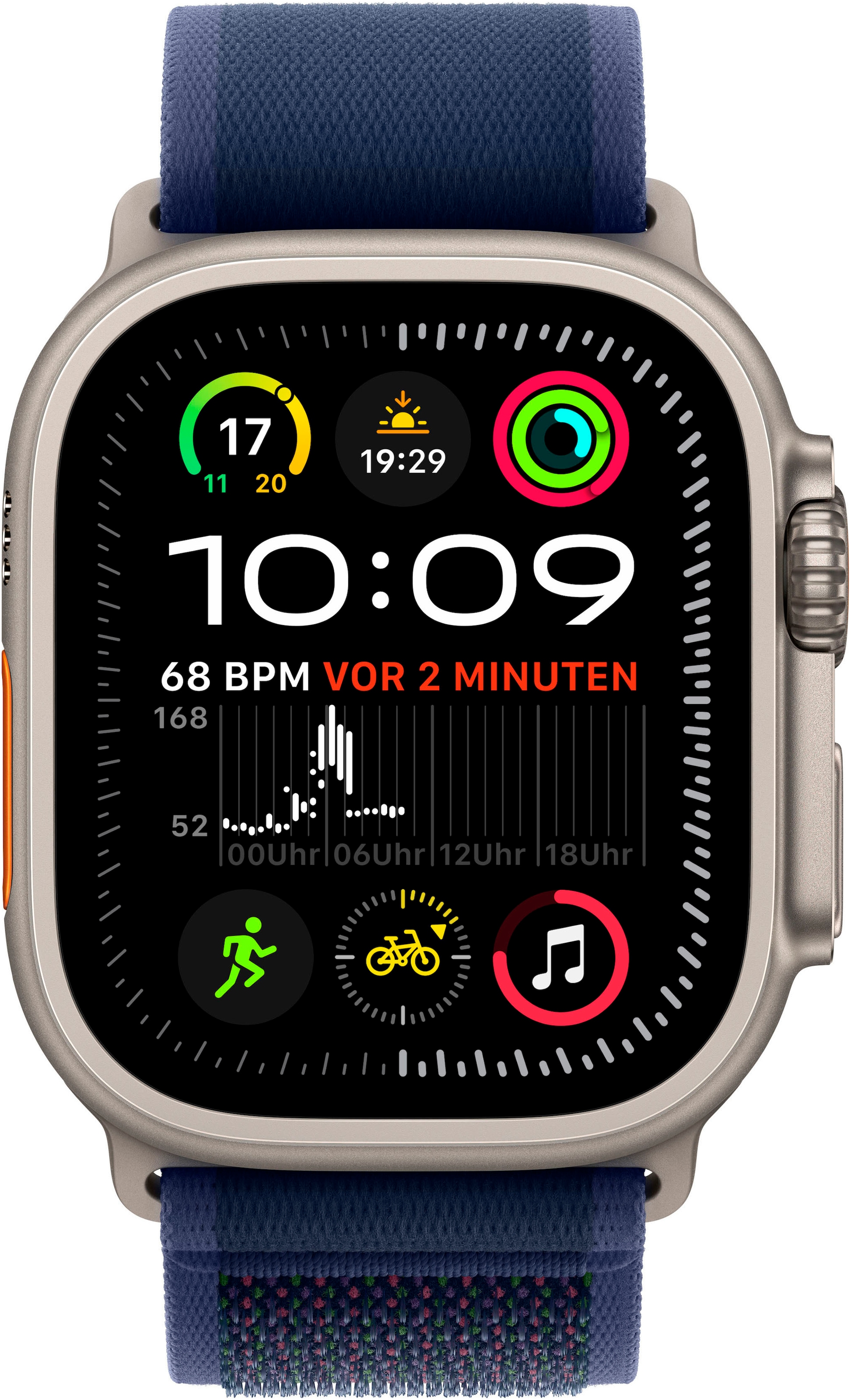 Apple Smartwatch »Watch Ultra 2 (2024) GPS + Cellular«, (4,9 cm), Watch OS, 64 GB,)