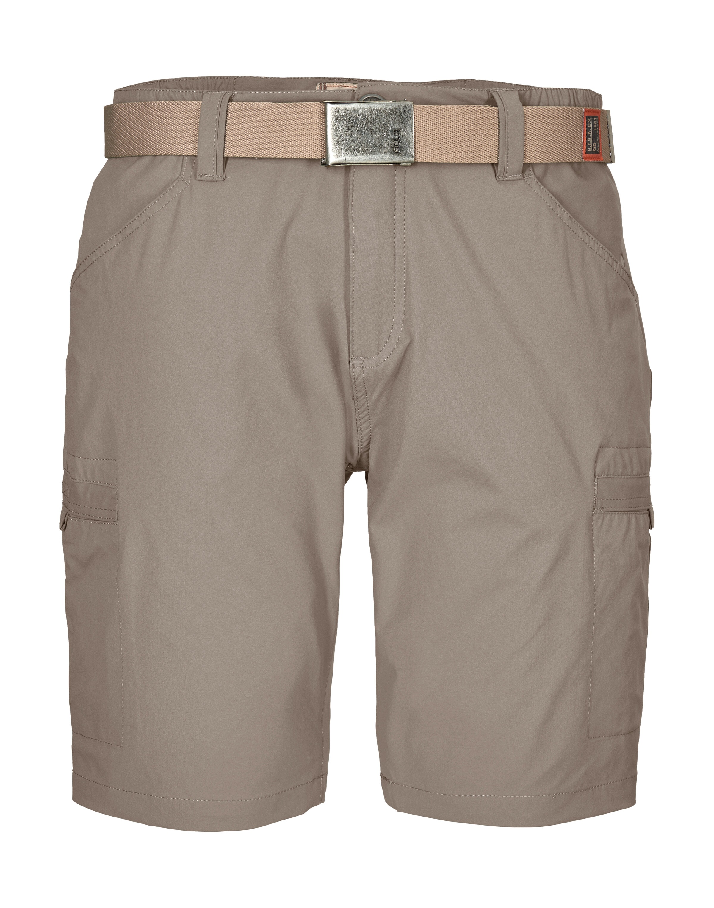 Bermudas "GS 16 MN BRMDS", Herren, Gr. 48, Normalgrößen, sand, Obermaterial: 100% Polyester;Futter: 80% Polyester, 20% Baumwolle, G.I.G.A. DX BY KILLTEC, Hosen Bermudas, Bermudas mit HYDROCOOL, schnelltrocknend, Comfort-Stretch, mit Gürtel