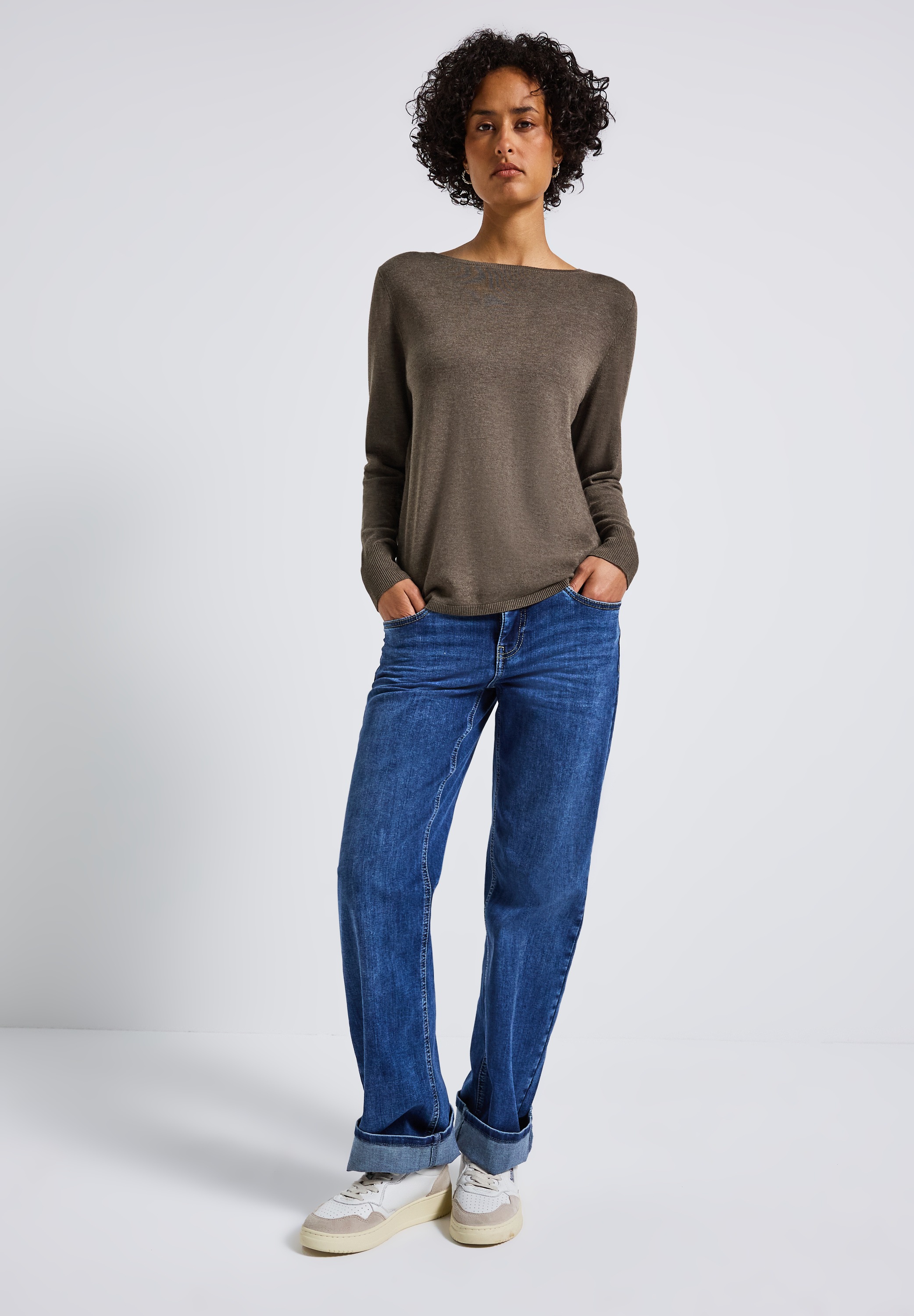 STREET ONE Strickpullover, softe Viskose