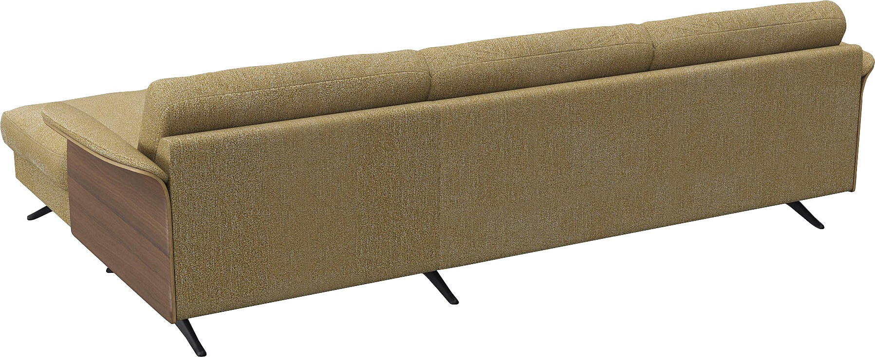 FLEXLUX Ecksofa »Glow, super bequem durch hochwertigem Sitzaufbau mit Federkern, L-Form«, Modernes skandinavisches Design