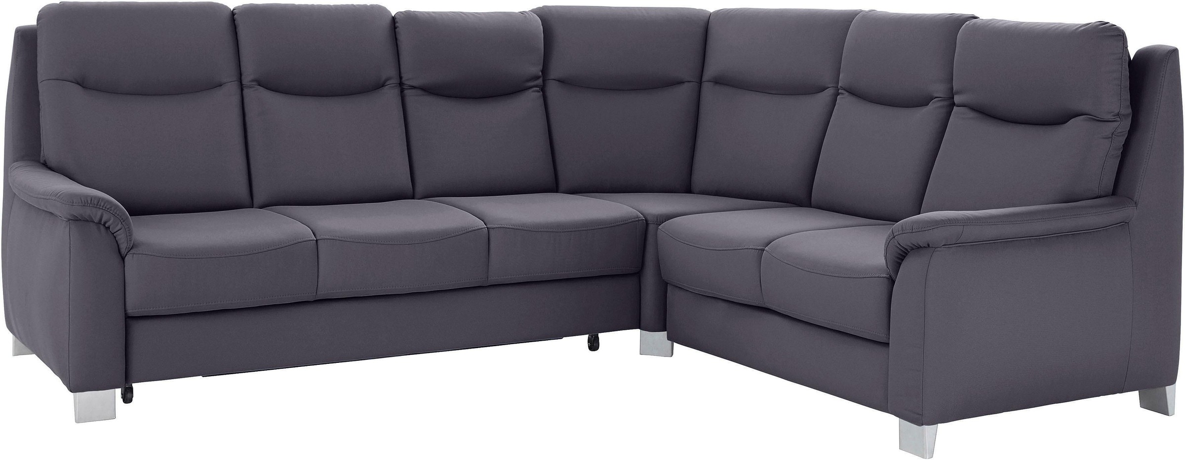 sit&more Ecksofa »Boccaccio L-Form«, mit Federkern und Kopfteilverstellung, wahlweise mit Bettfunktion