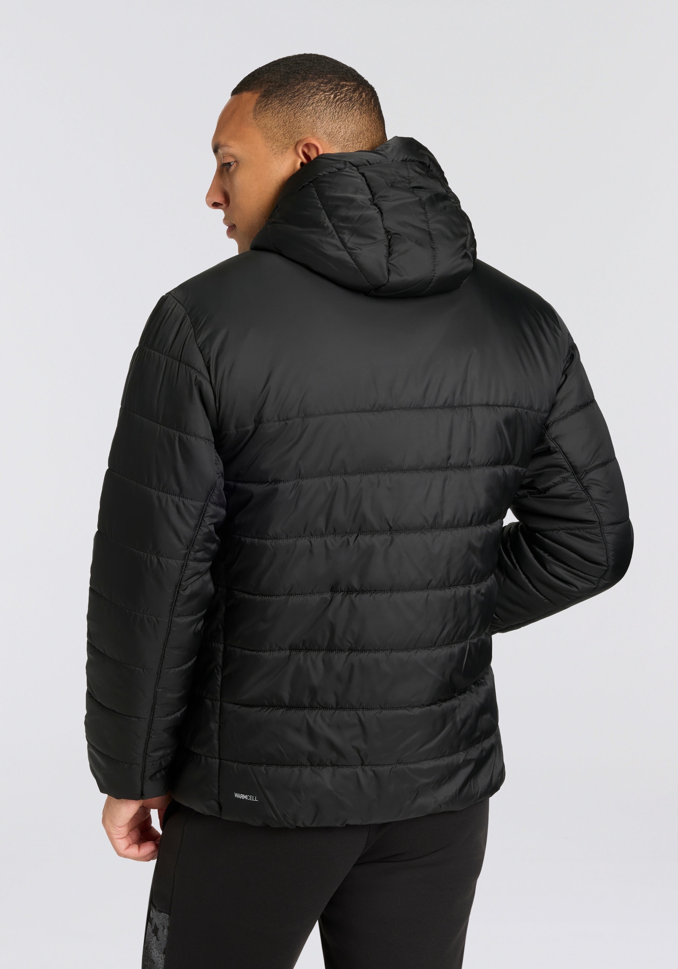PUMA Winterjacke »ESS HOODED PADDED JACKET«, mit Kapuze