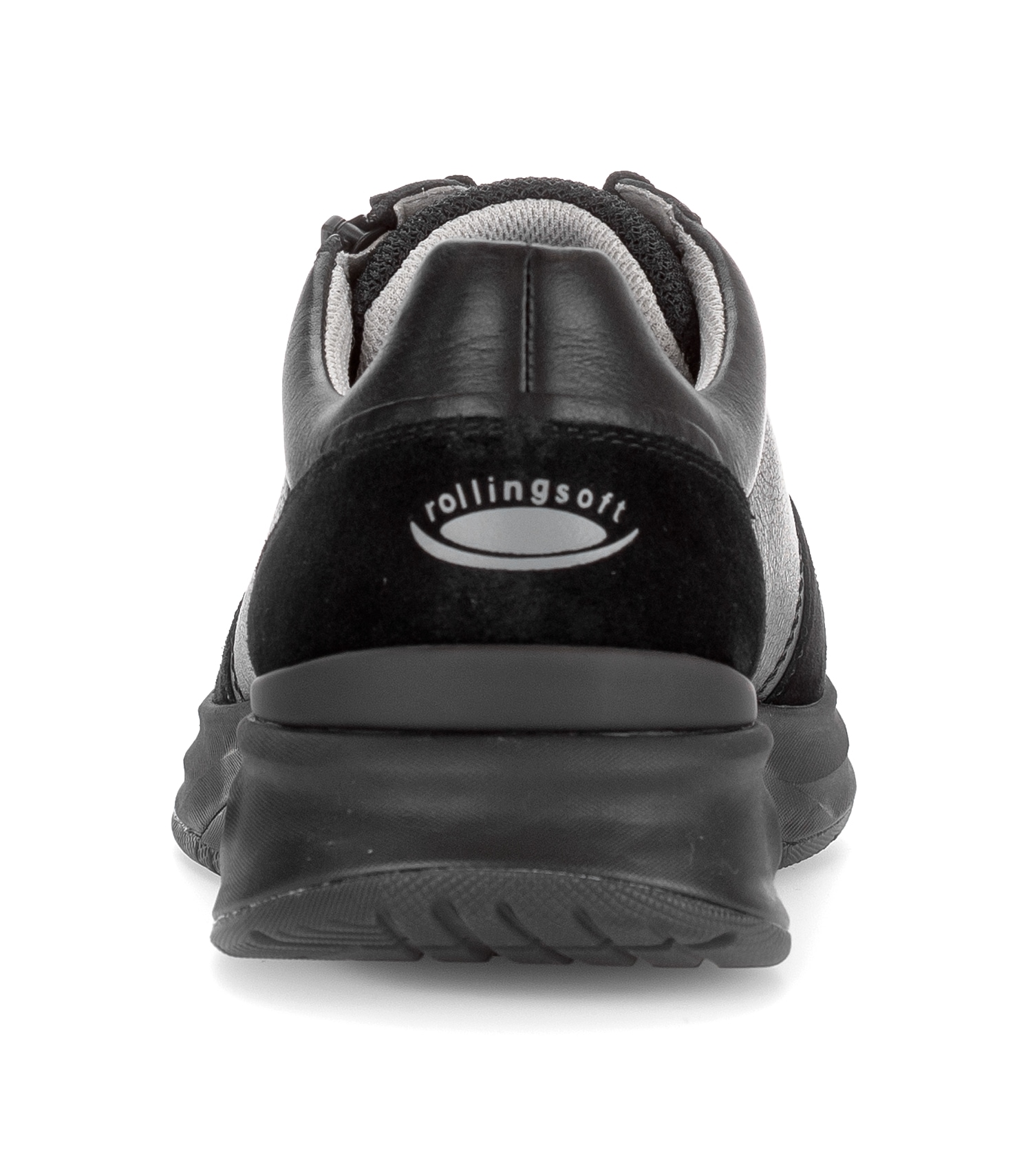 Gabor Rollingsoft Sneaker, Komfortschuh, Schnürschuh, Halbschuh im Materialmix, G-Weite
