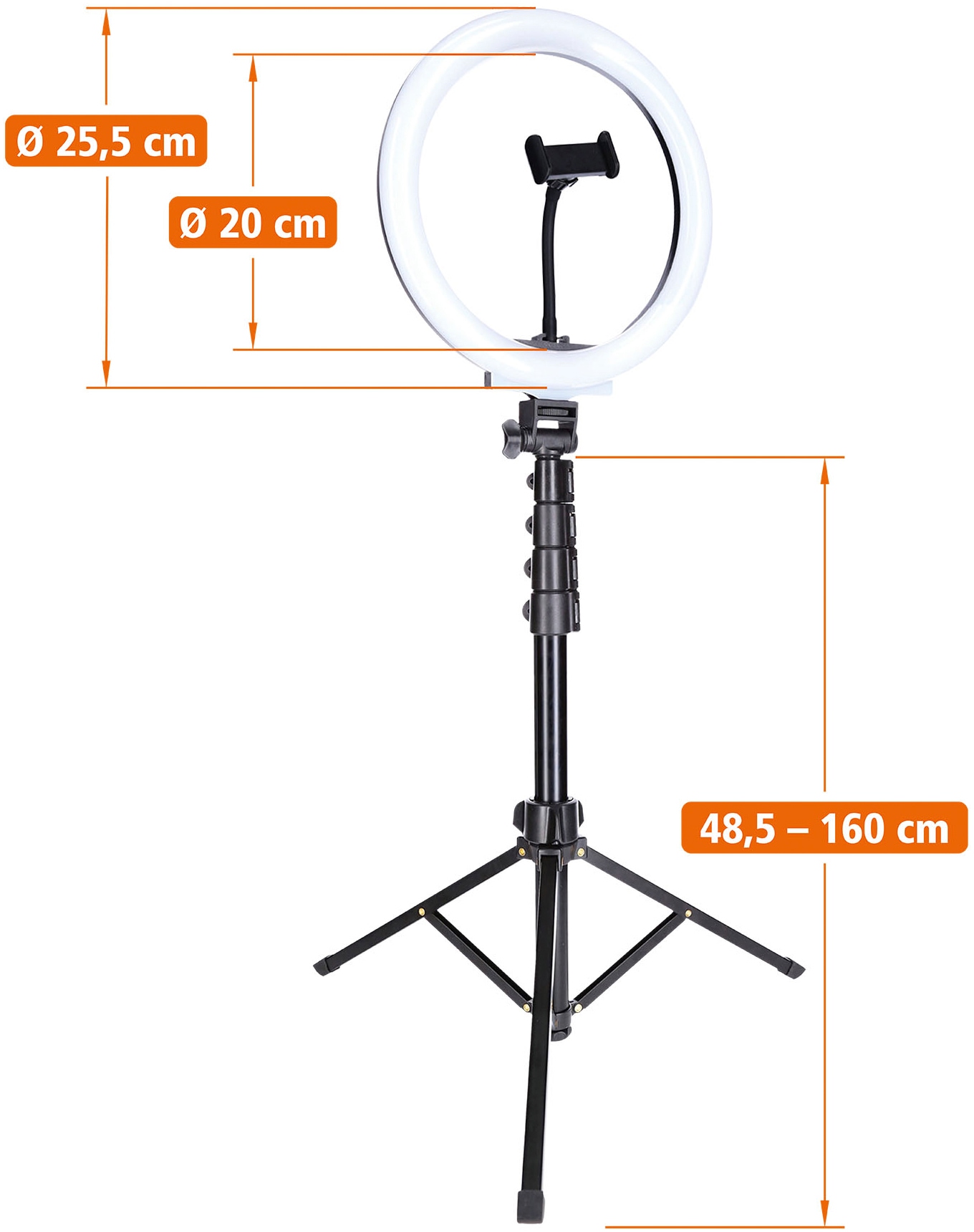 Rollei Blitzgerät »LUMIS Comfort Ring Light Bi-Color«