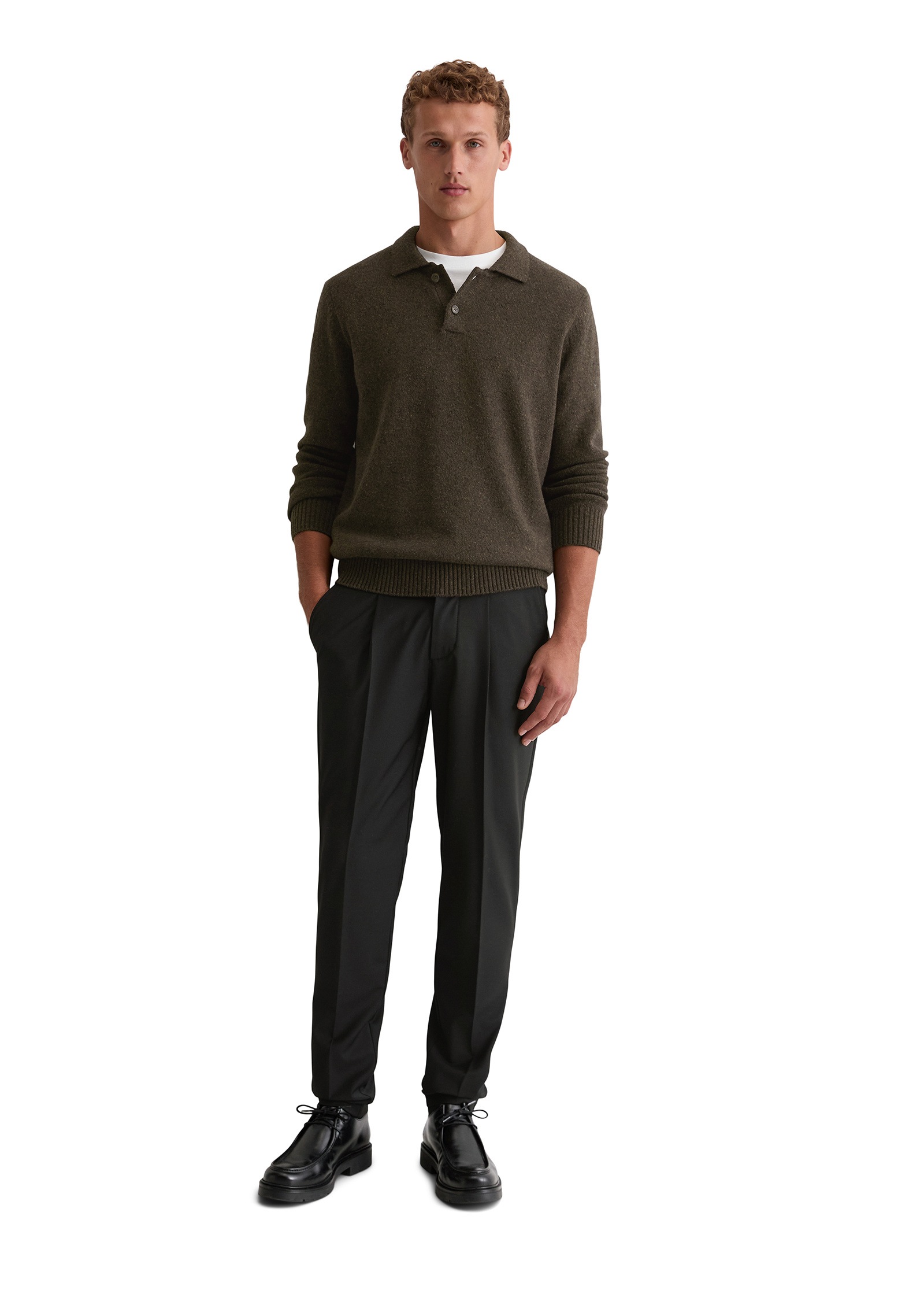 Marc O'Polo Strickpullover »aus weichem Woll-Viskose-Mix«