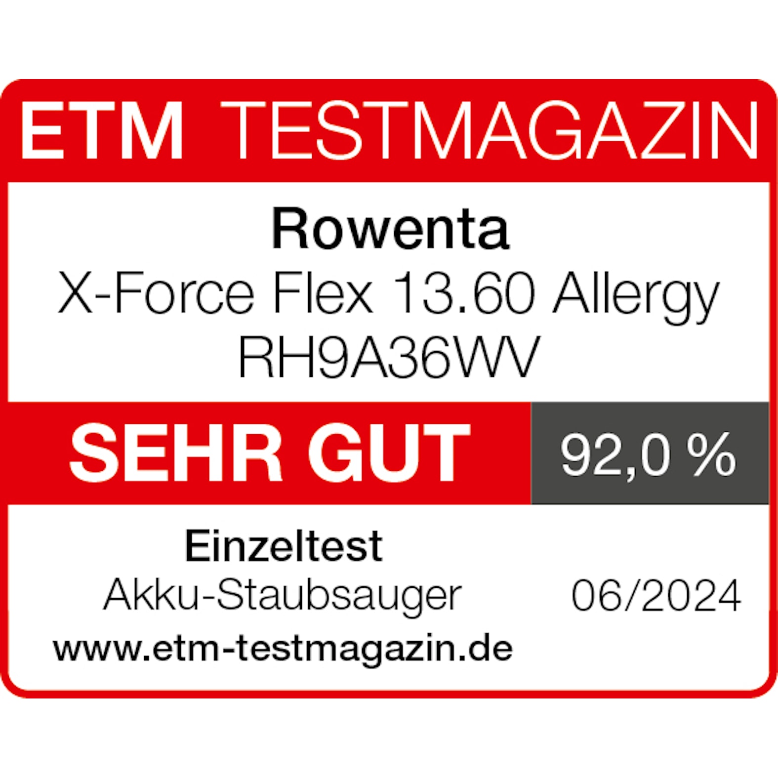 Rowenta Akku-Handstaubsauger »13.60 Allergy, hohe Saugleistung, ultraleicht, Flex-Gelenk, LED-Licht« sehr leicht, automatische Saugleistungsanpassung, RH9A36