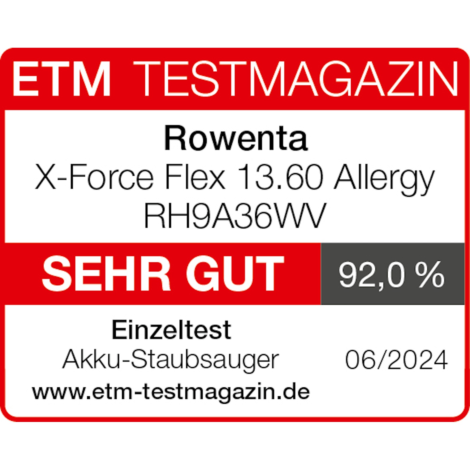 Rowenta Akku-Handstaubsauger "13.60 Allergy, hohe Saugleistung, ultraleicht günstig online kaufen